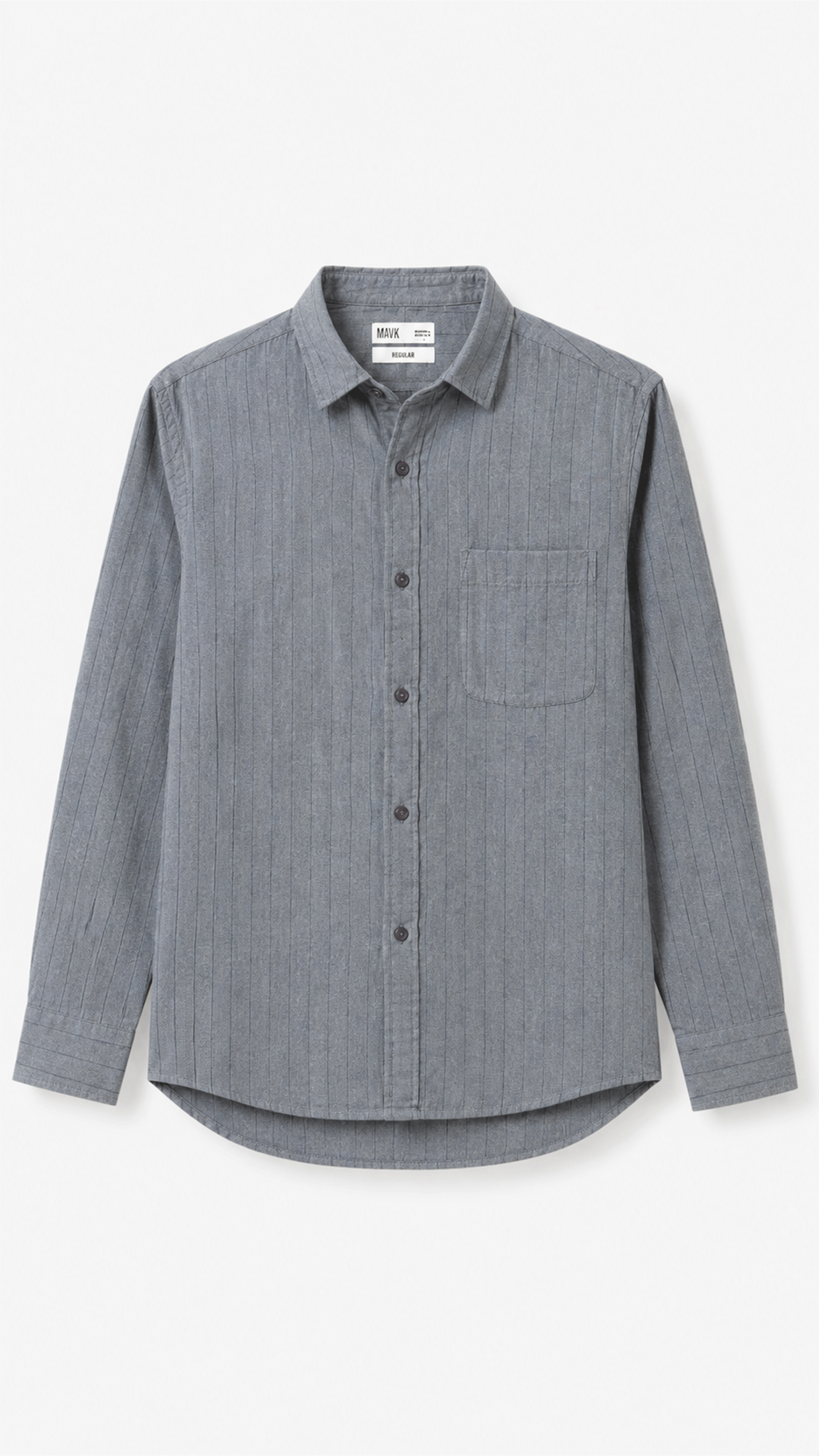 Linen Blend Regular Fit Shirt view 6