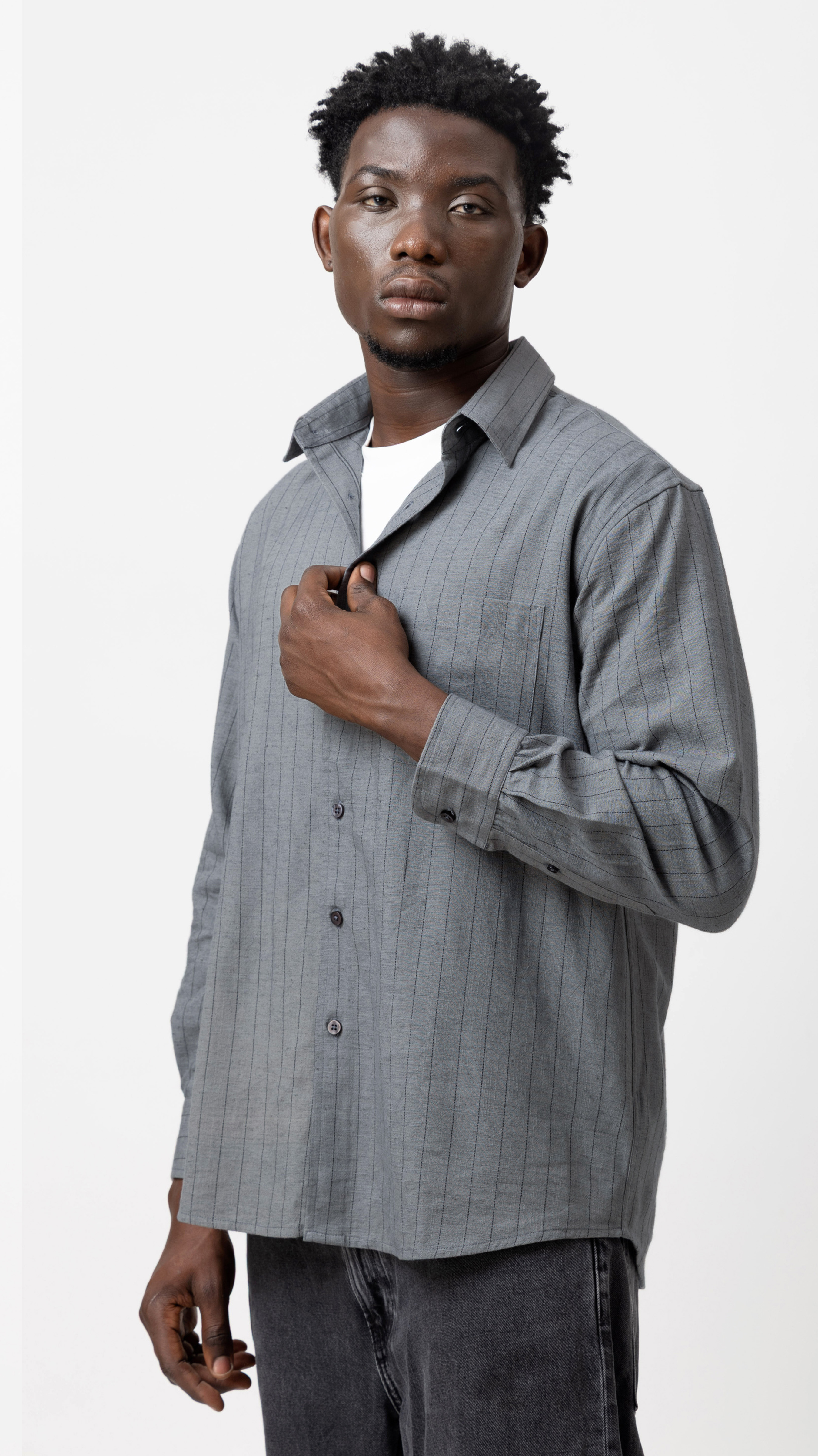 Linen Blend Regular Fit Shirt alternate