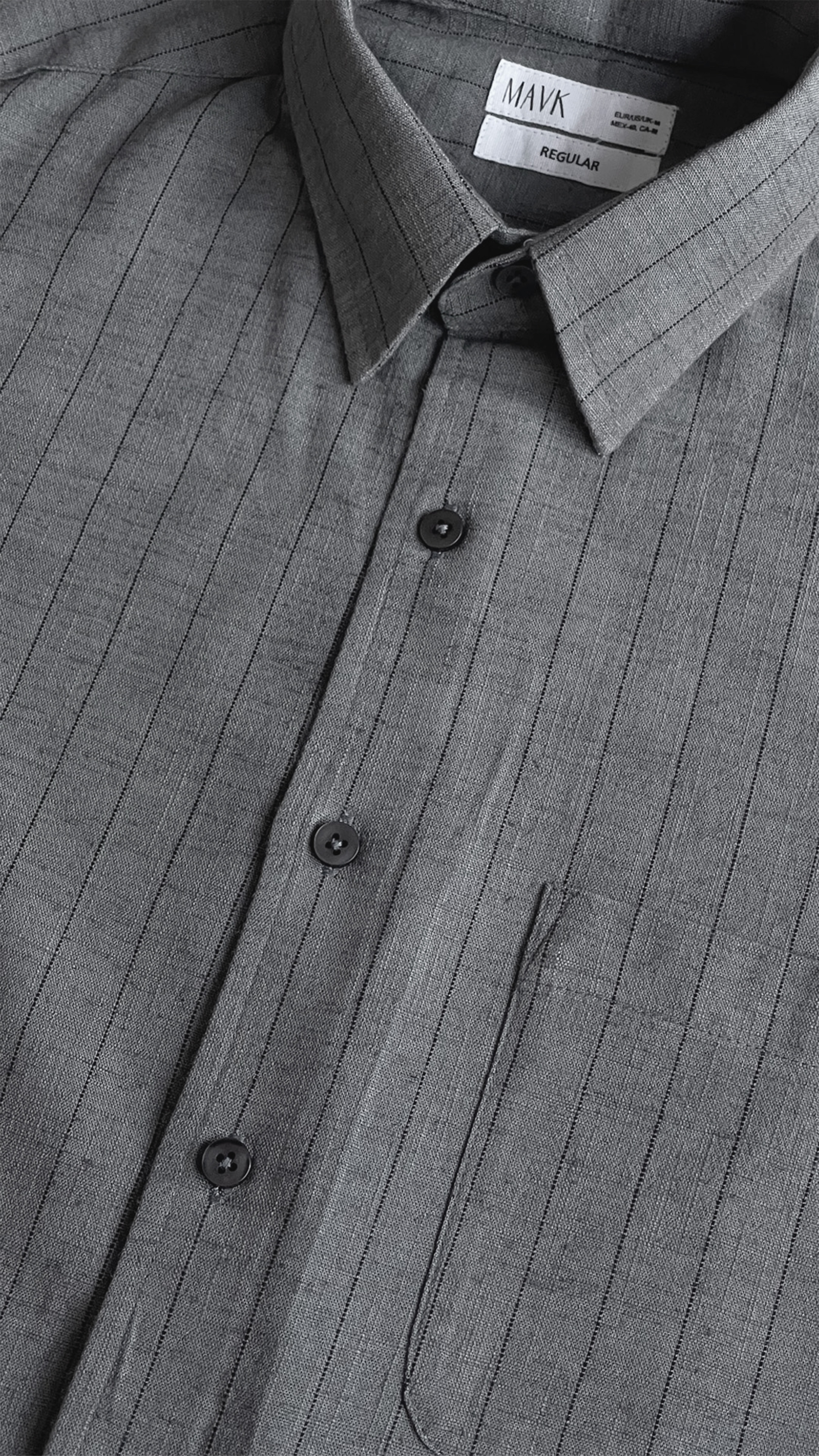 Linen Blend Regular Fit Shirt view 8