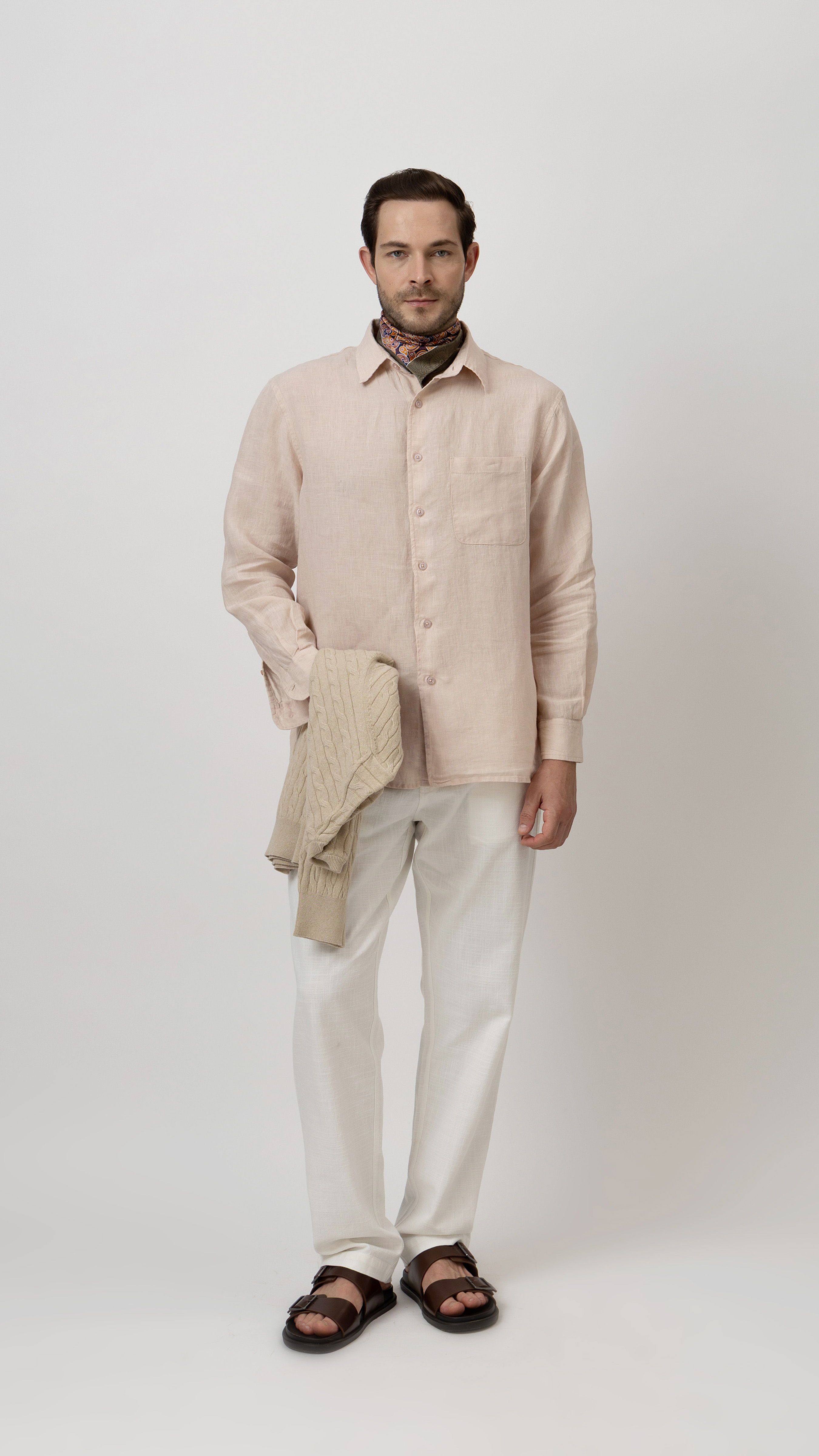 100% Linen Regular Fit Shirt