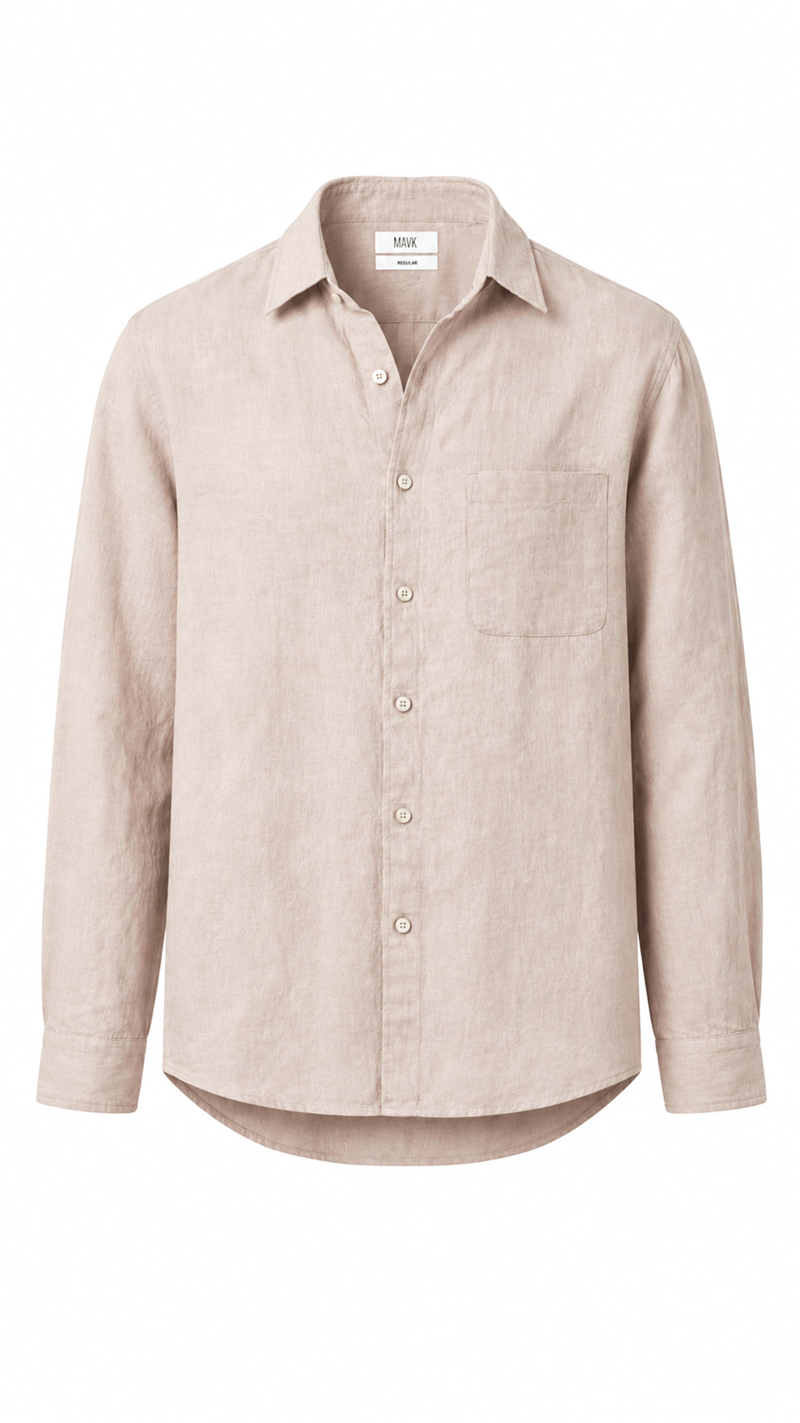100% Linen Regular Fit Shirt view 9