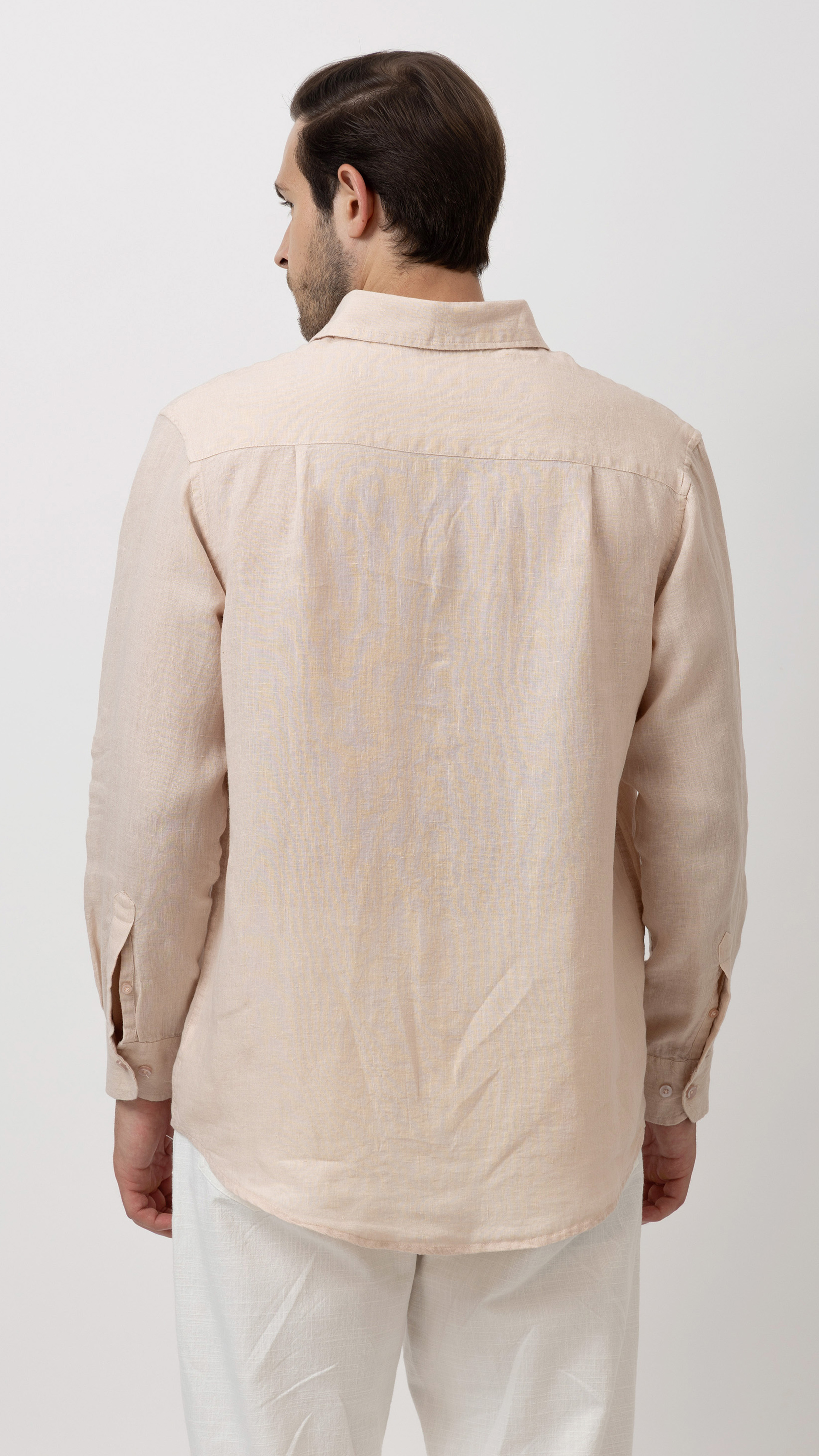 100% Linen Regular Fit Shirt view 8