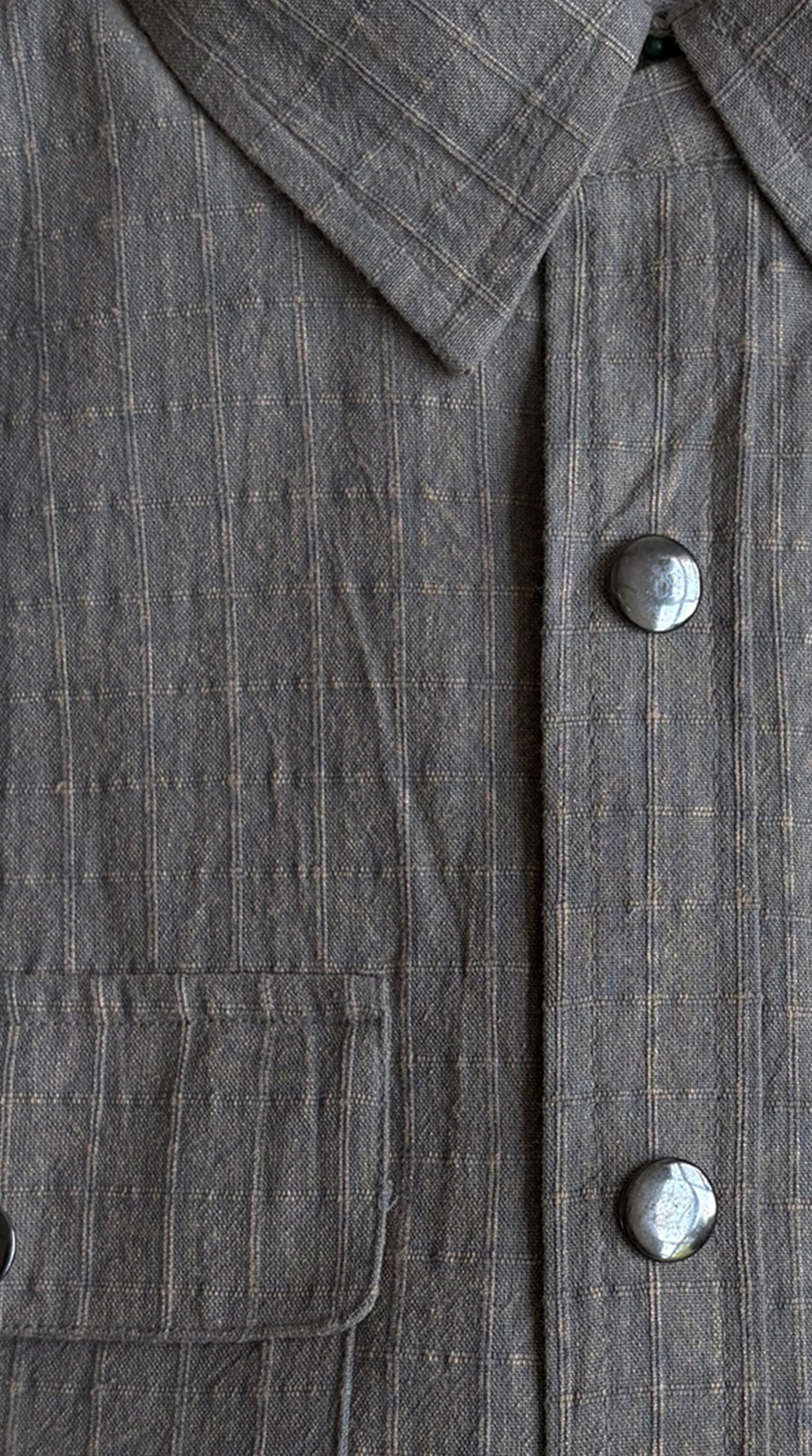Washed Cotton Shirt With Pockets view 6