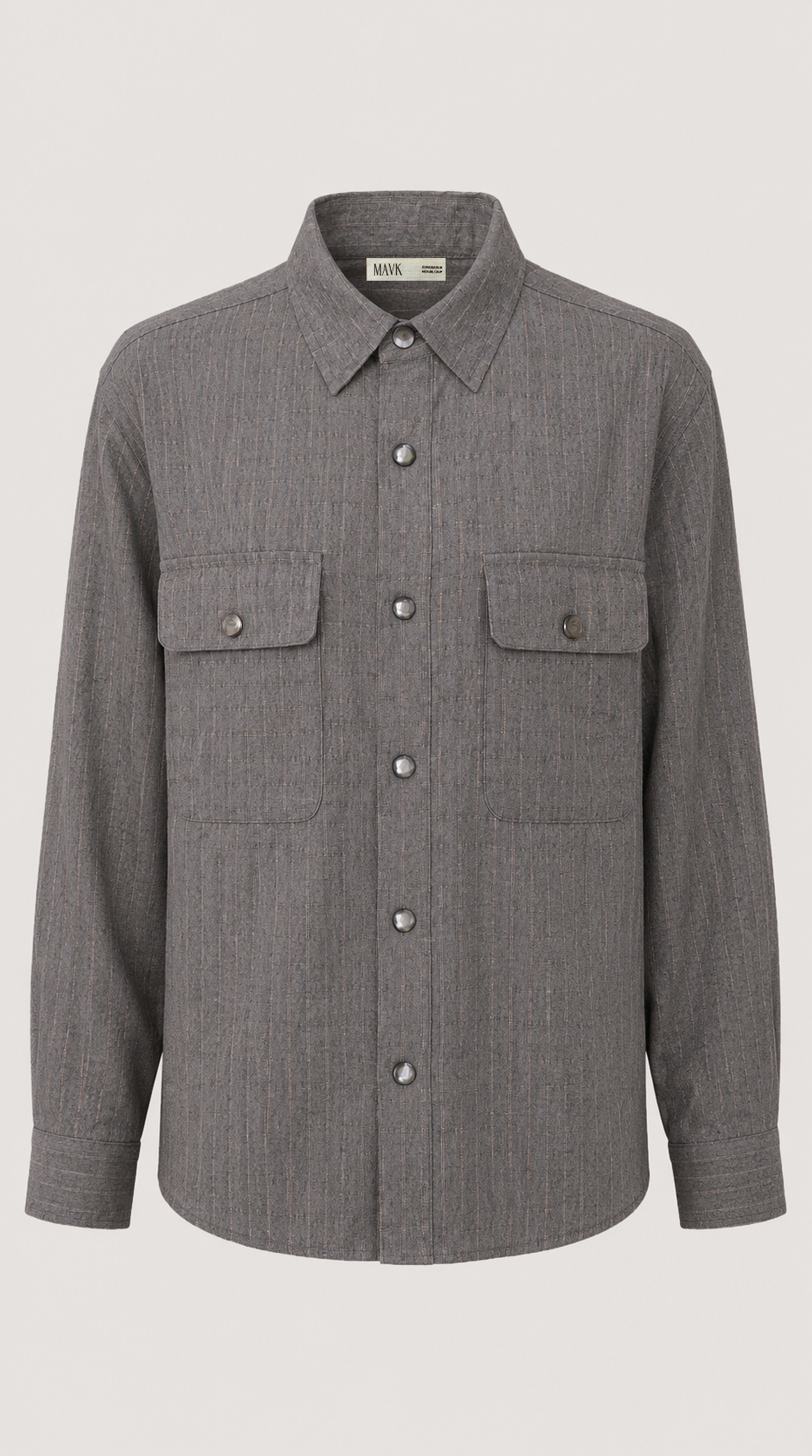 Washed Cotton Shirt With Pockets