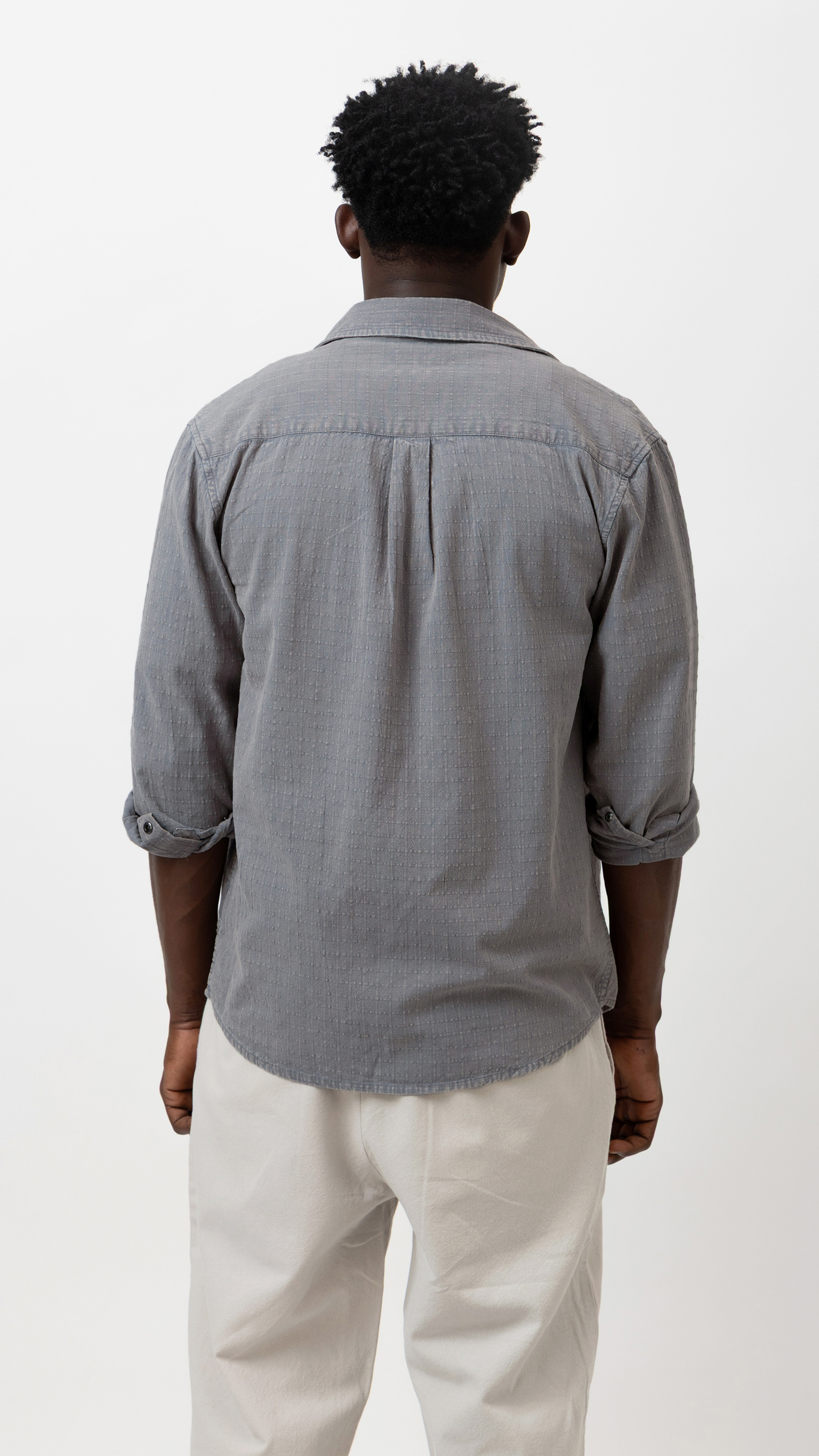 Washed Cotton Shirt With Pockets view 5