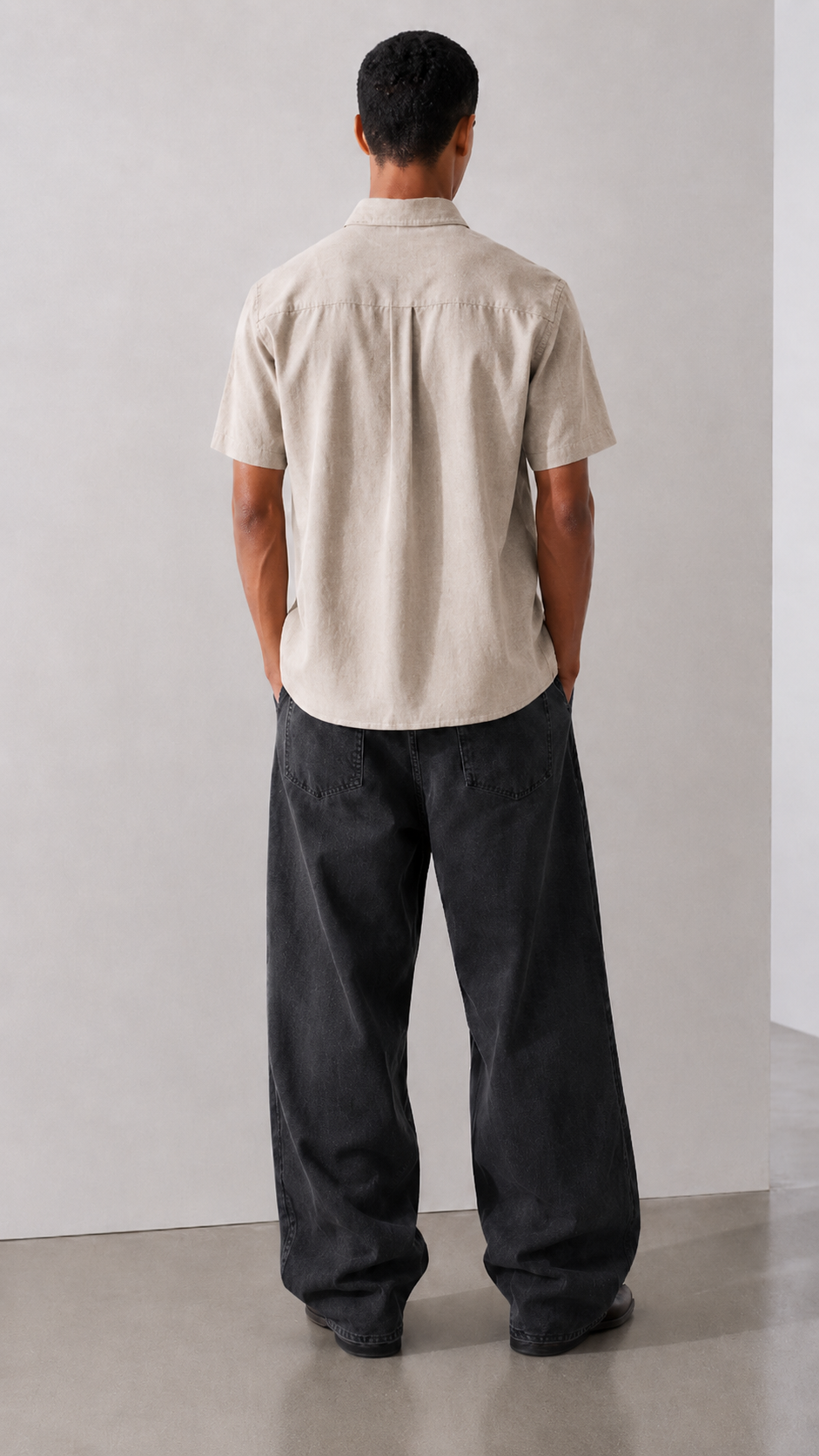 Linen Embroidery Shirt view 3