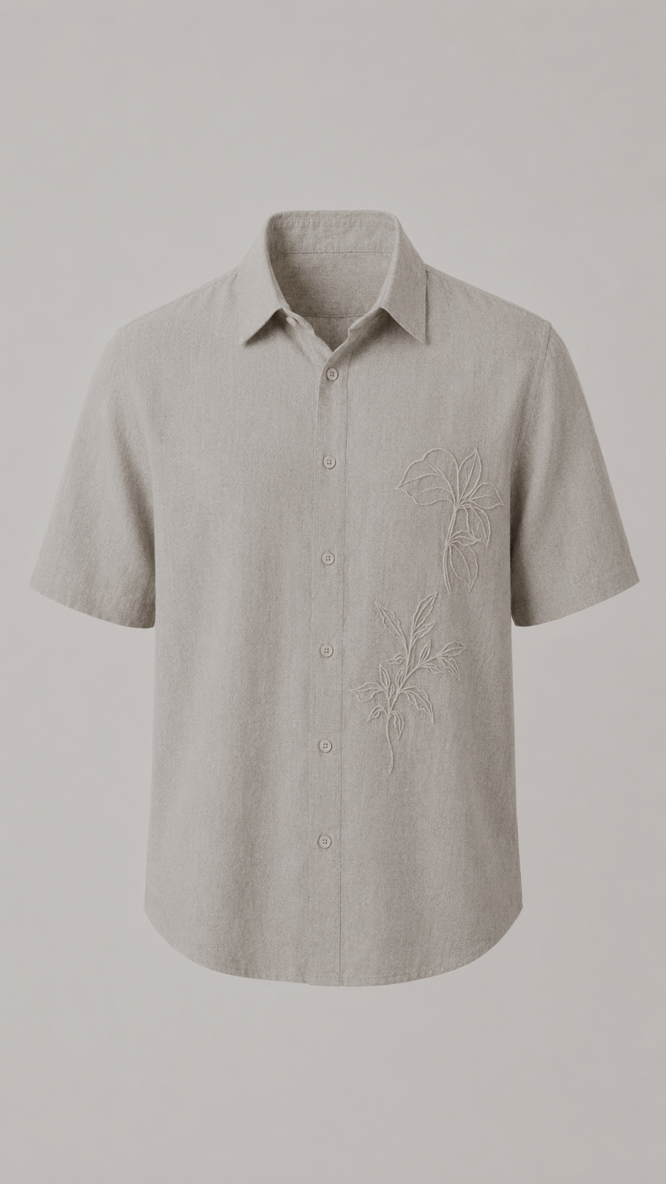 Linen Embroidery Shirt