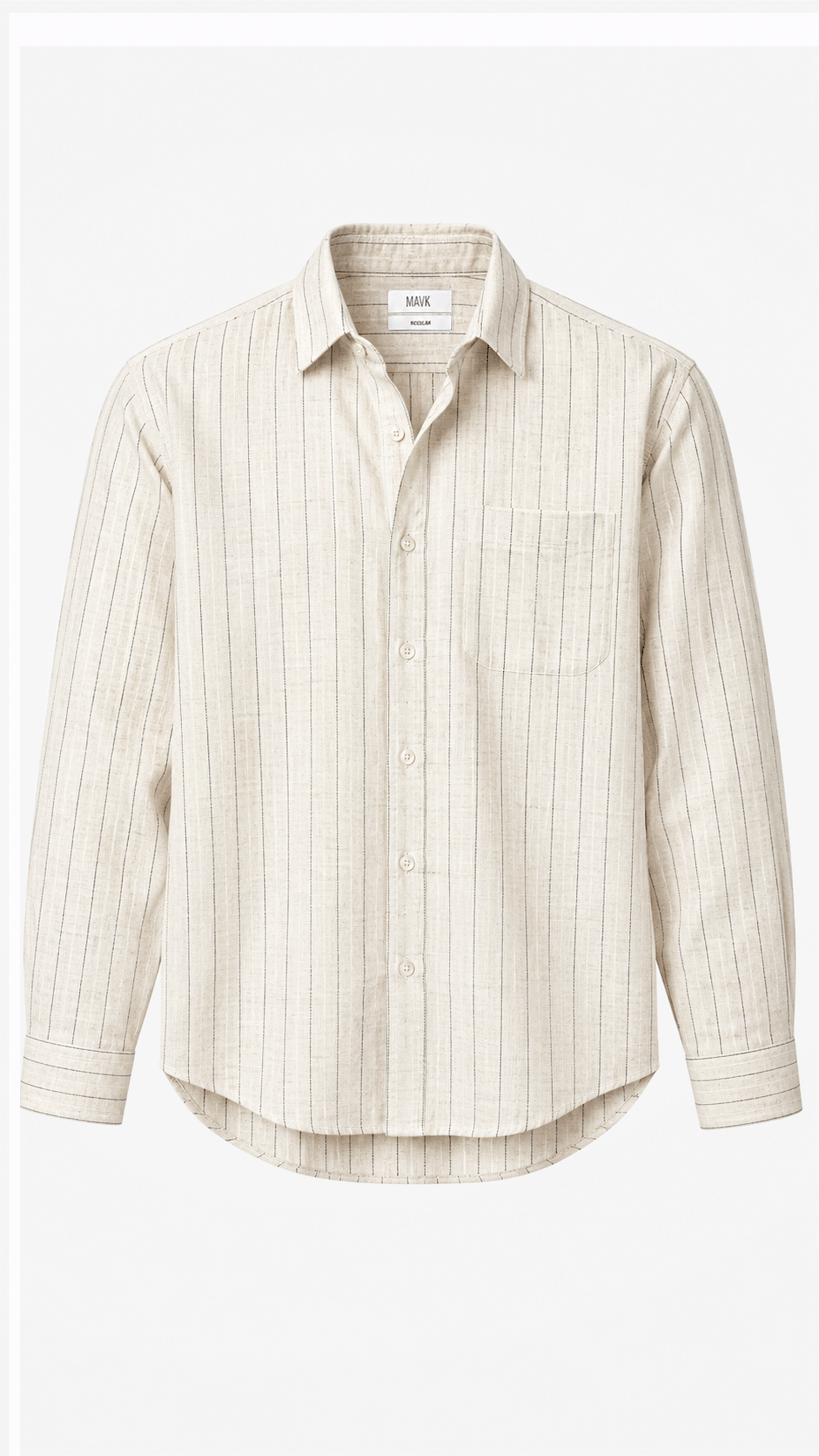 Linen Blend Regular Fit Shirt view 8