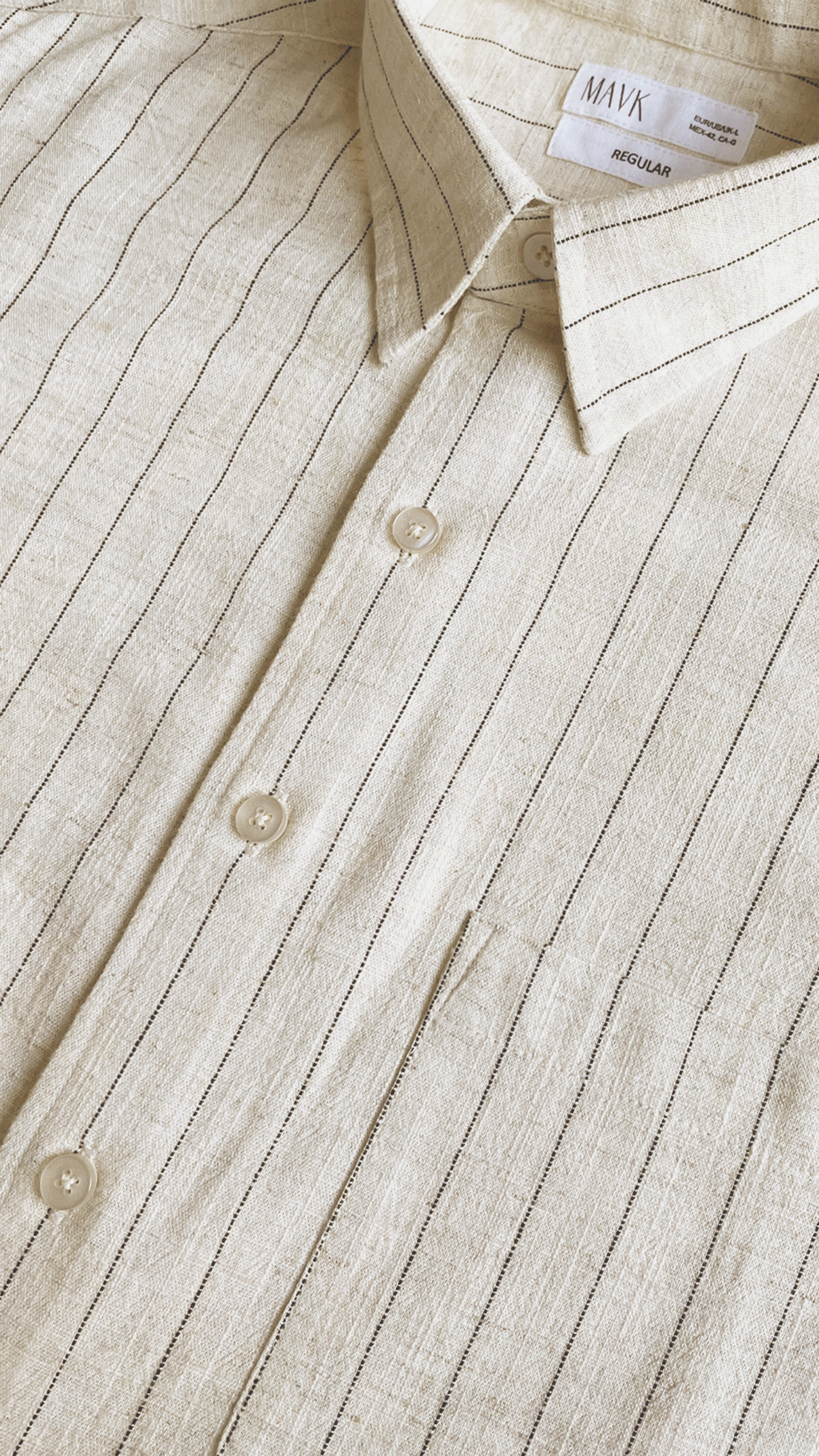 Linen Blend Regular Fit Shirt view 10