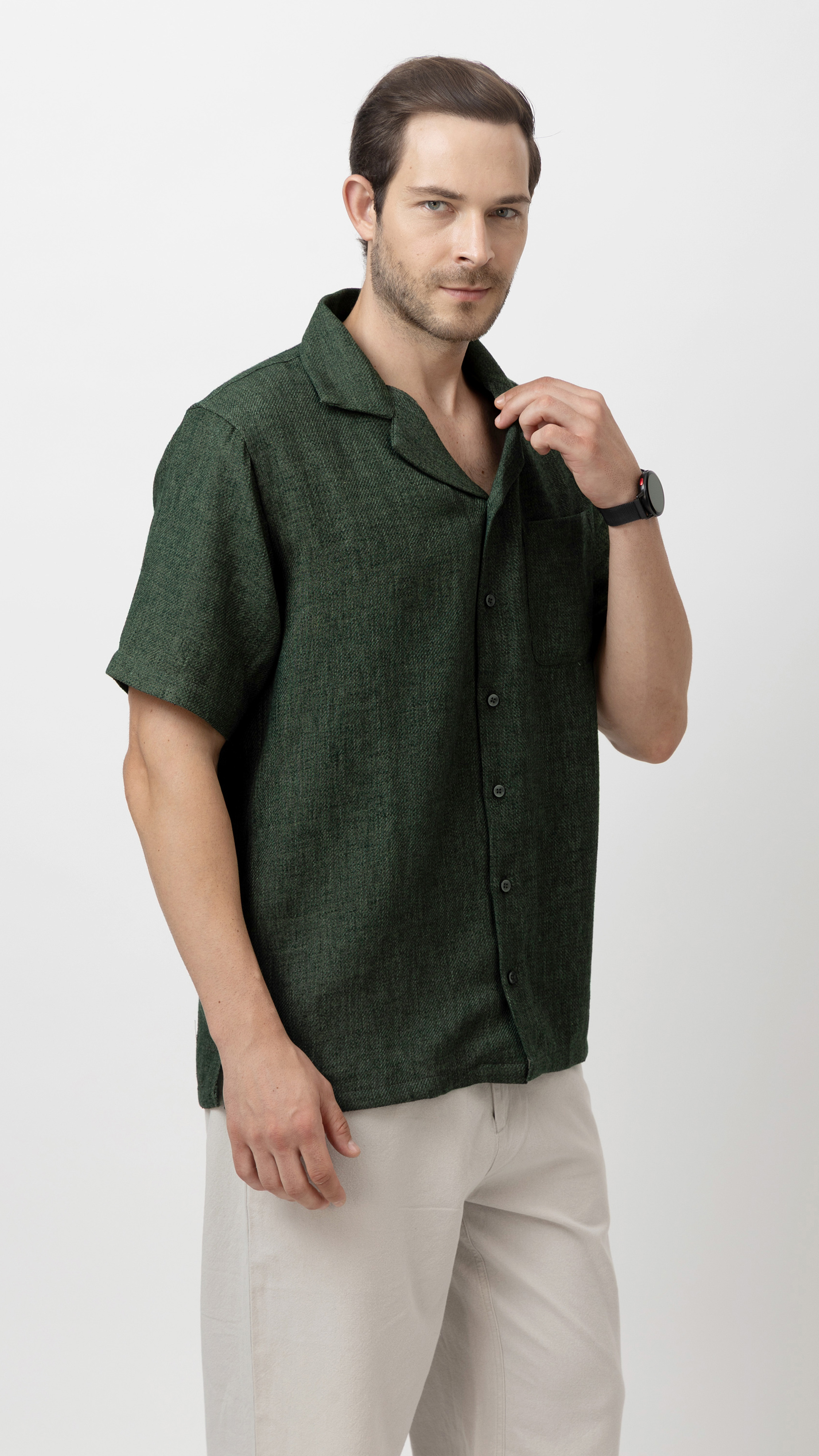 Camp Collar Lounge Shirt view 4