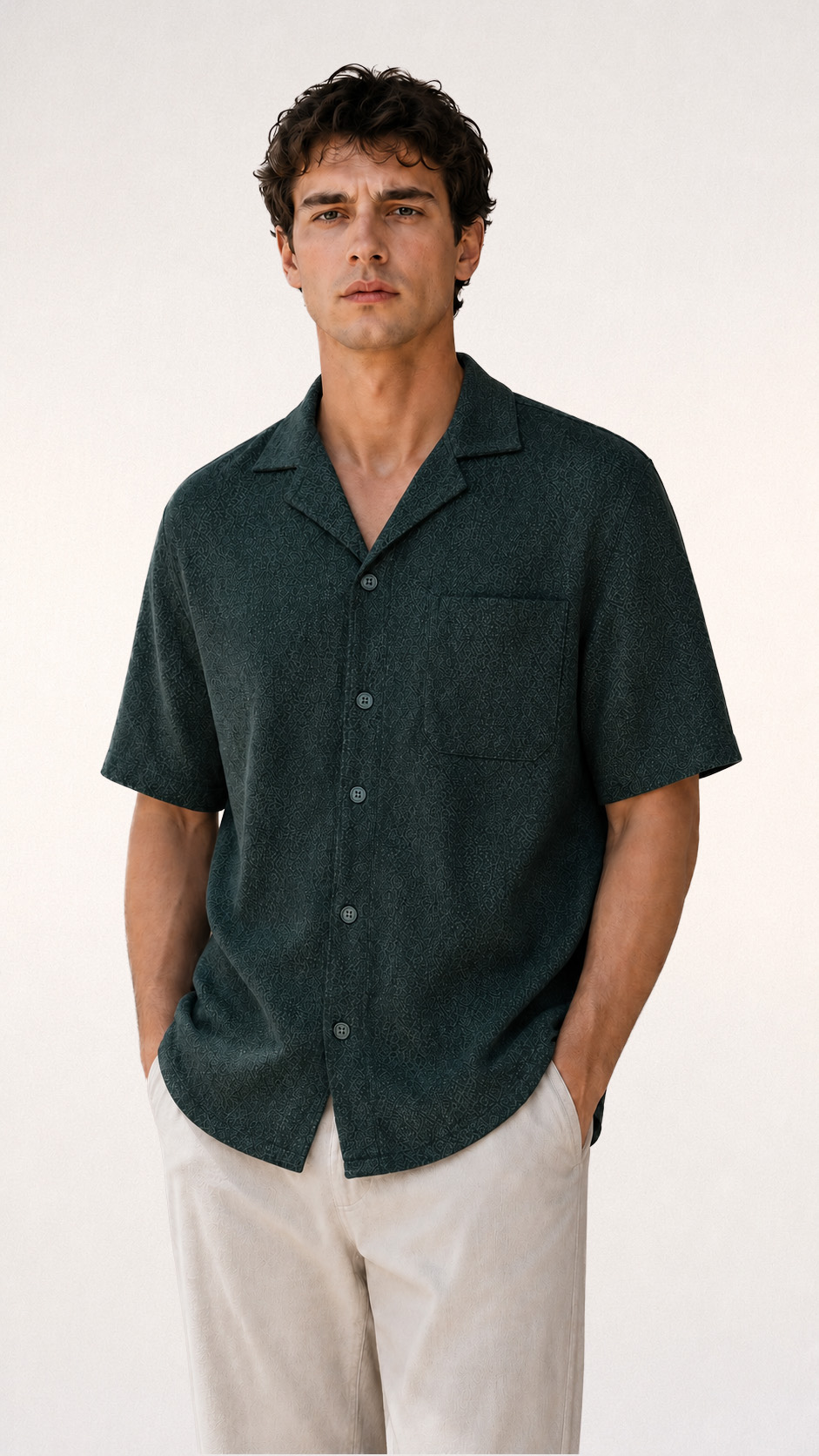 Camp Collar Lounge Shirt alternate