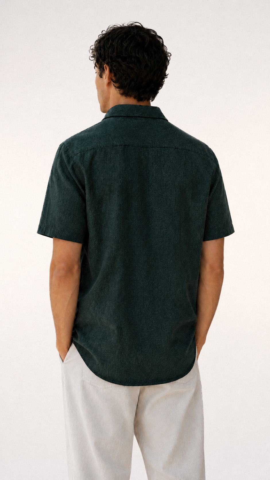 Camp Collar Lounge Shirt view 3