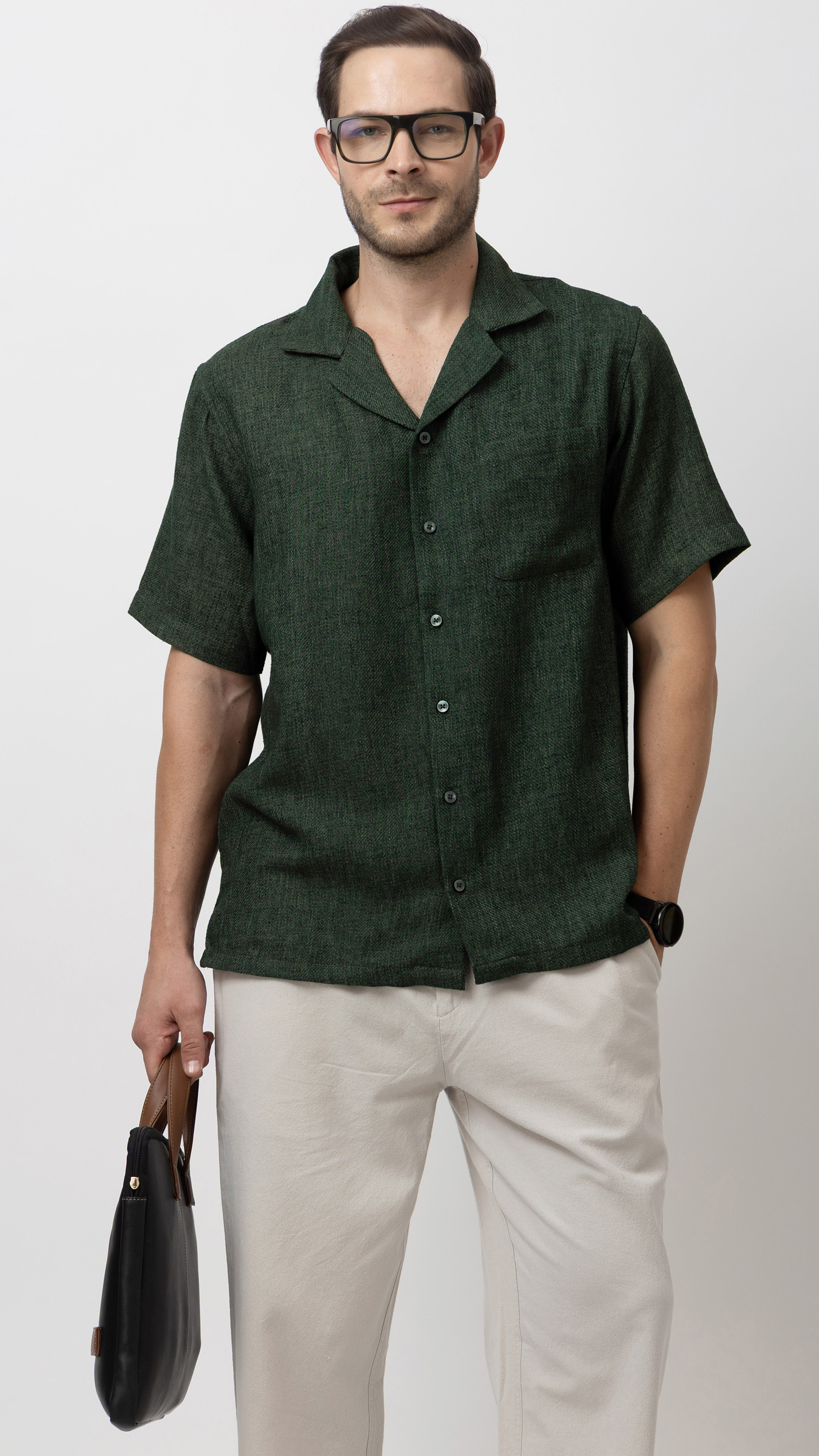 Camp Collar Lounge Shirt view 2