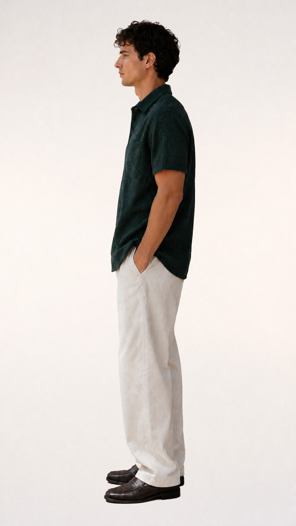 Camp Collar Lounge Shirt view 2