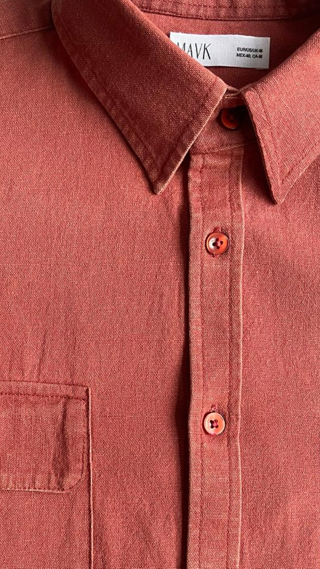 Regular Fit Cotton Shirt With Pockets view 6