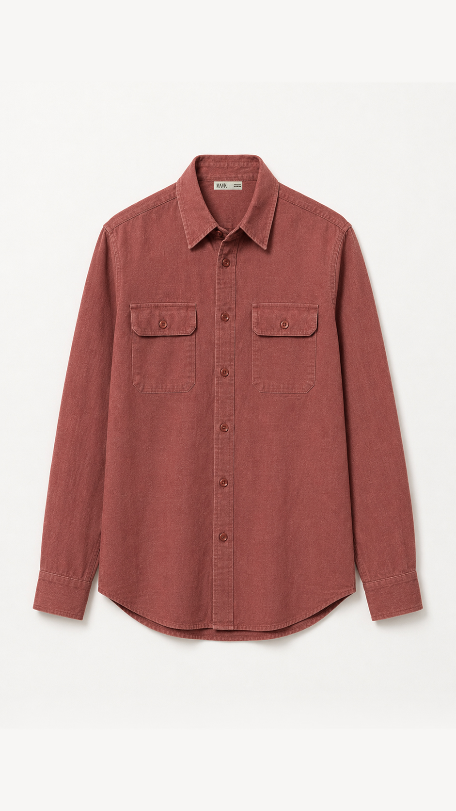 Regular Fit Cotton Shirt With Pockets