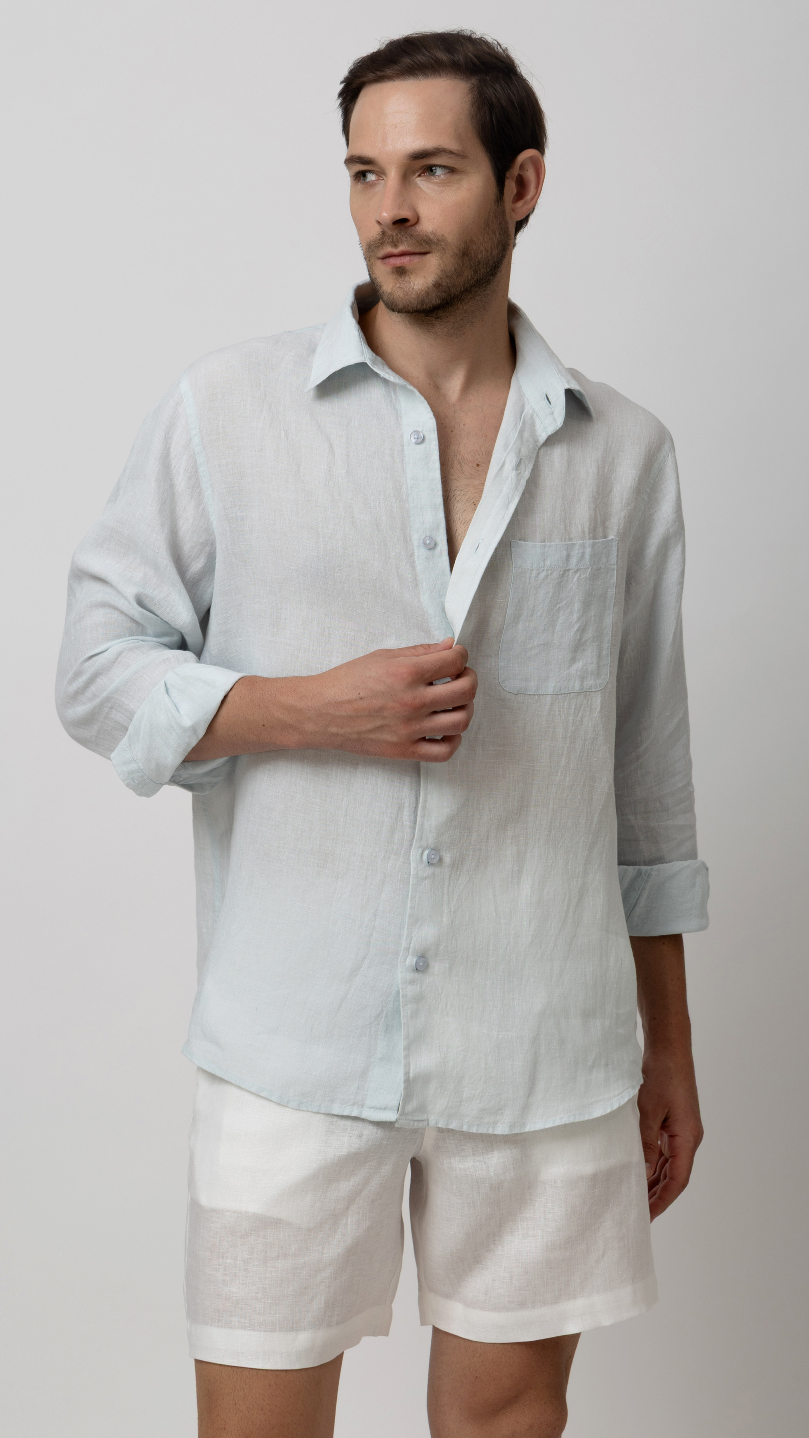 100% Linen Regular Fit Shirt alternate