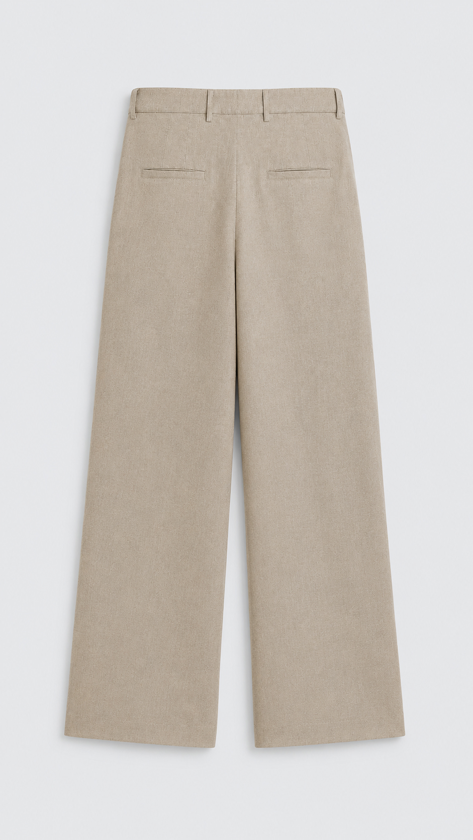 Linen Relaxed Fit Straight Trousers view 5