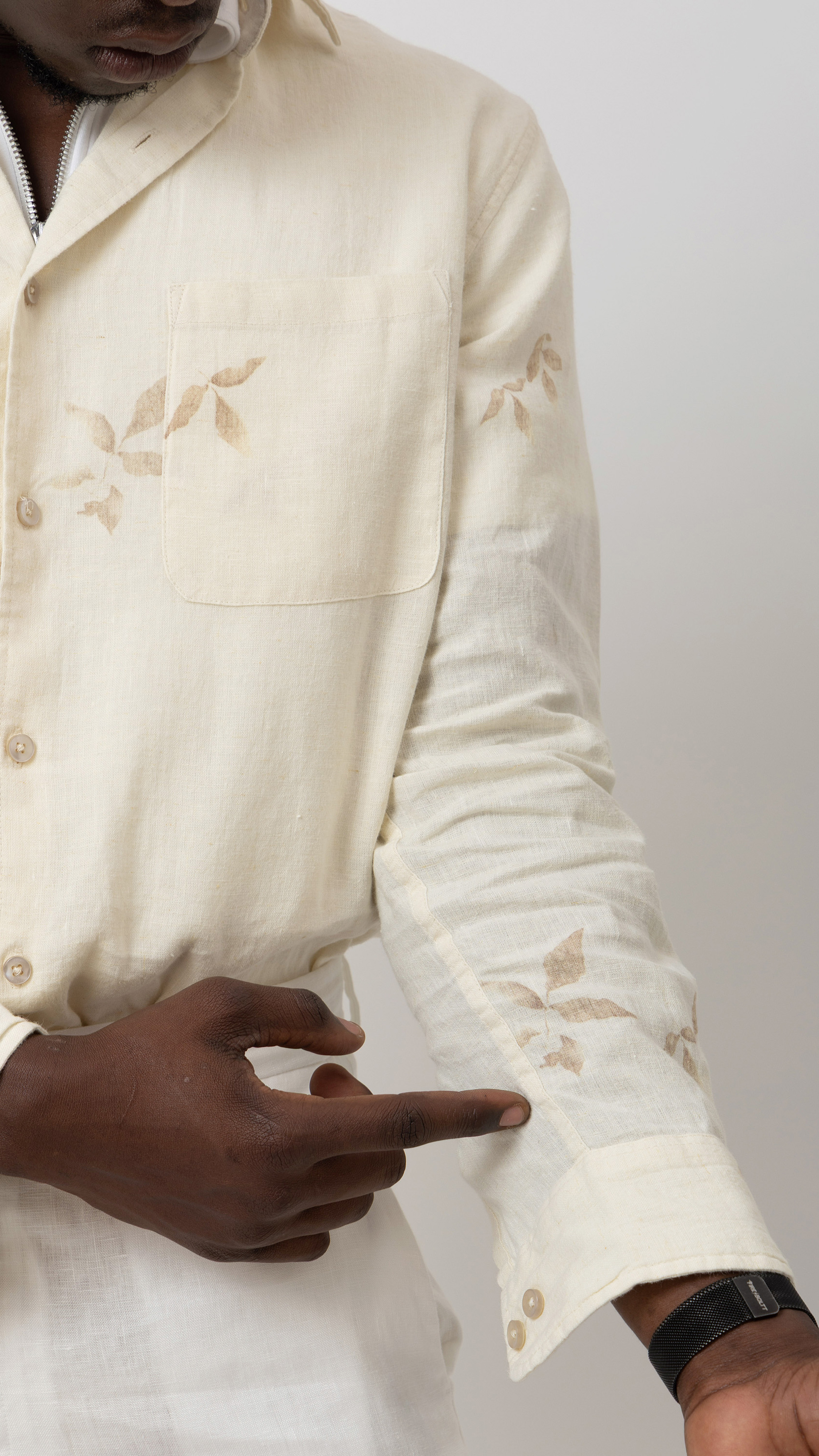 Regular Fit Linen Cotton Shirt view 7