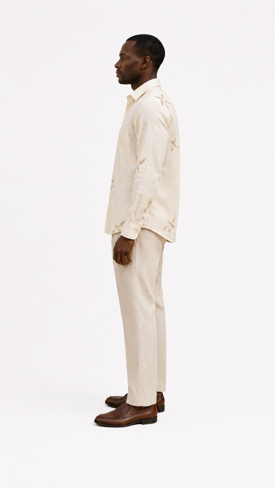 Regular Fit Linen Cotton Shirt view 2