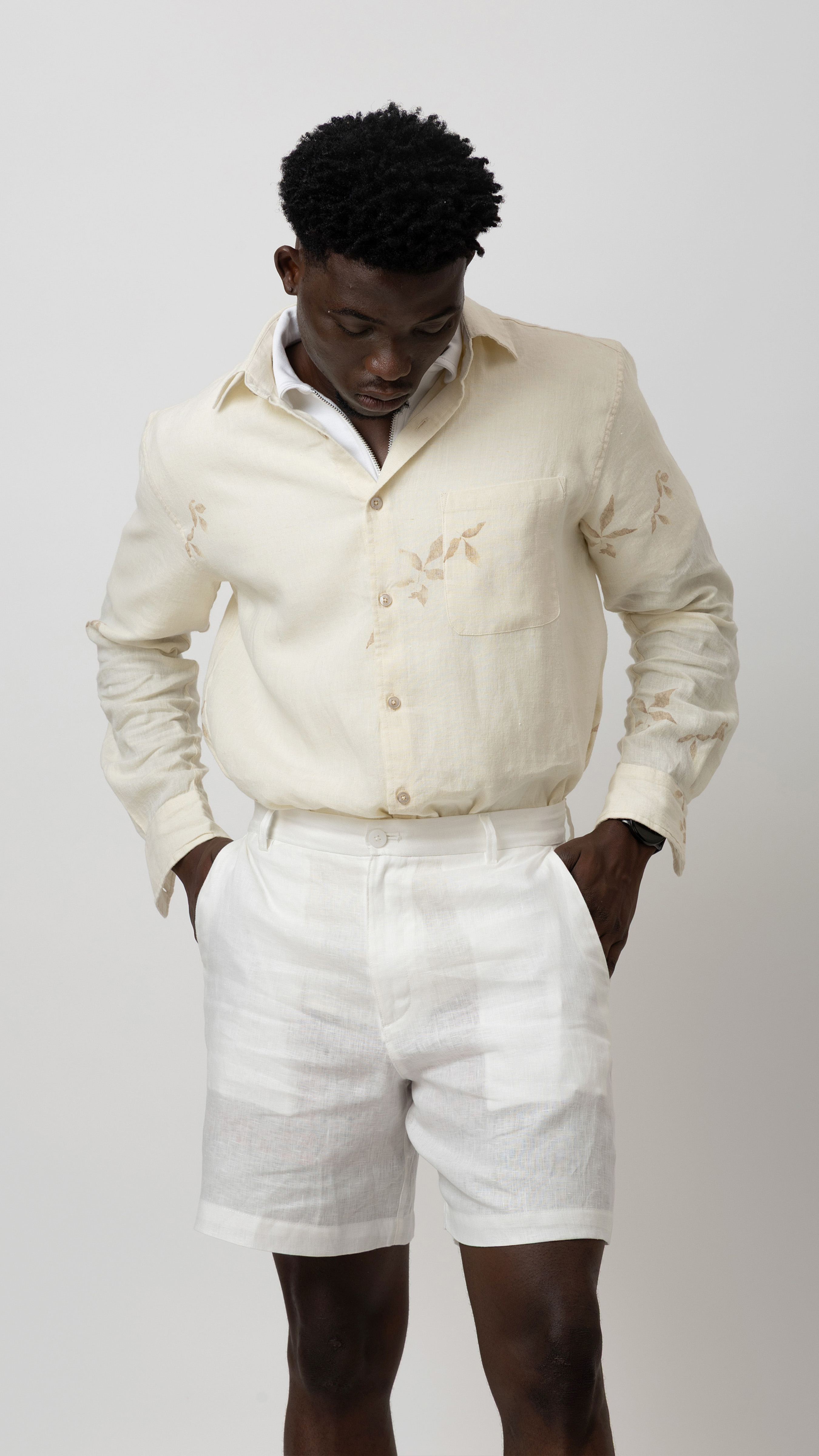 Regular Fit Linen Cotton Shirt view 5