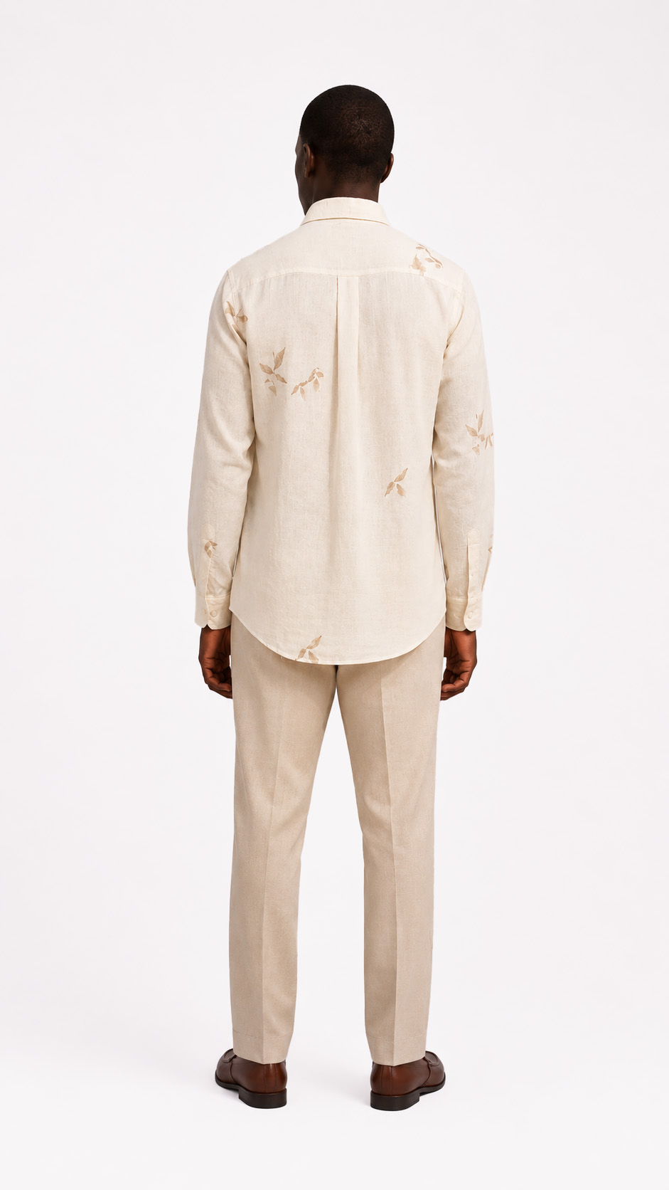 Regular Fit Linen Cotton Shirt view 3