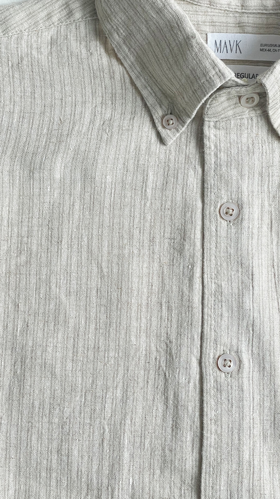 Regular Fit Linen Cotton Shirt view 5