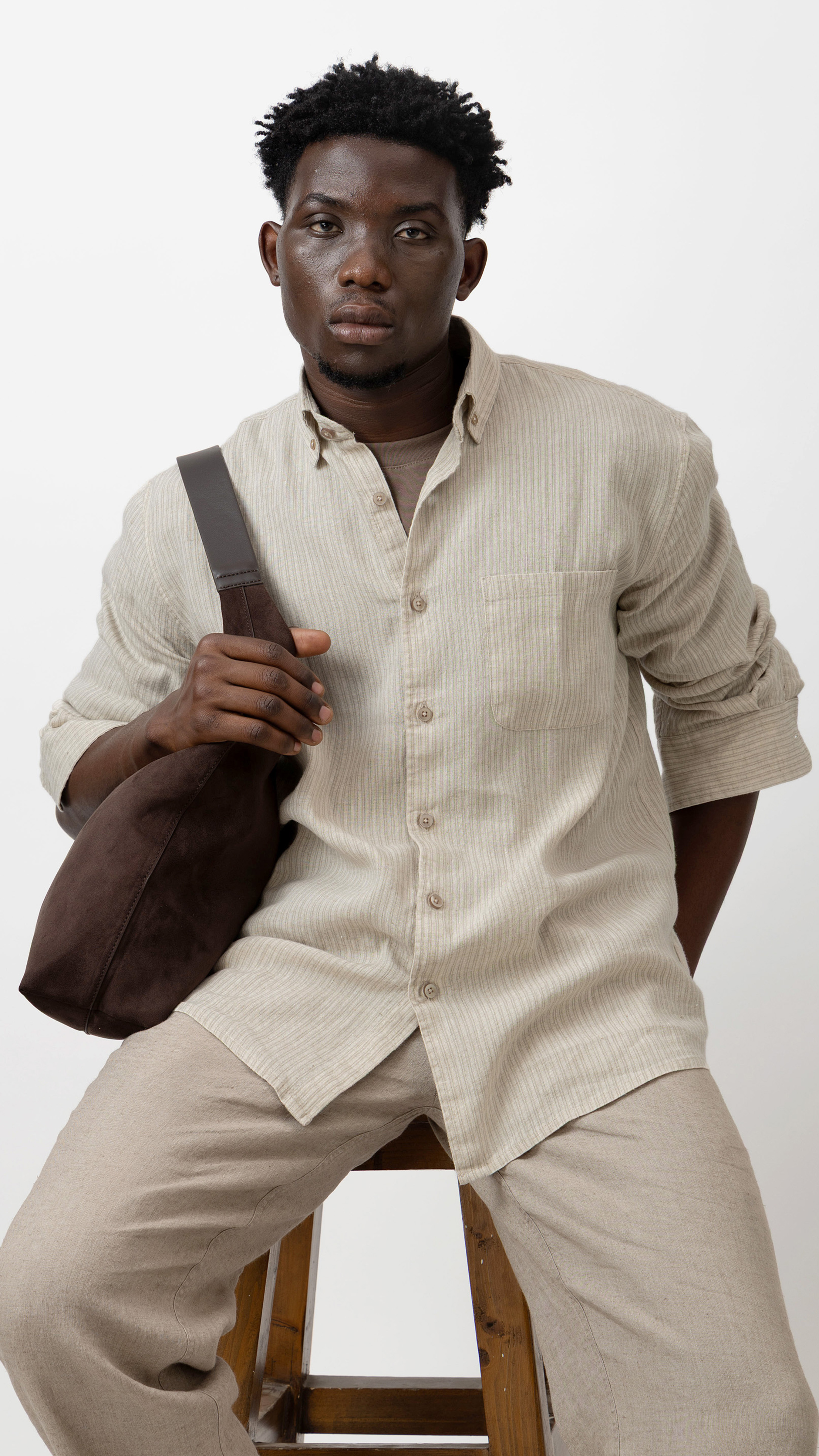 Regular Fit Linen Cotton Shirt alternate