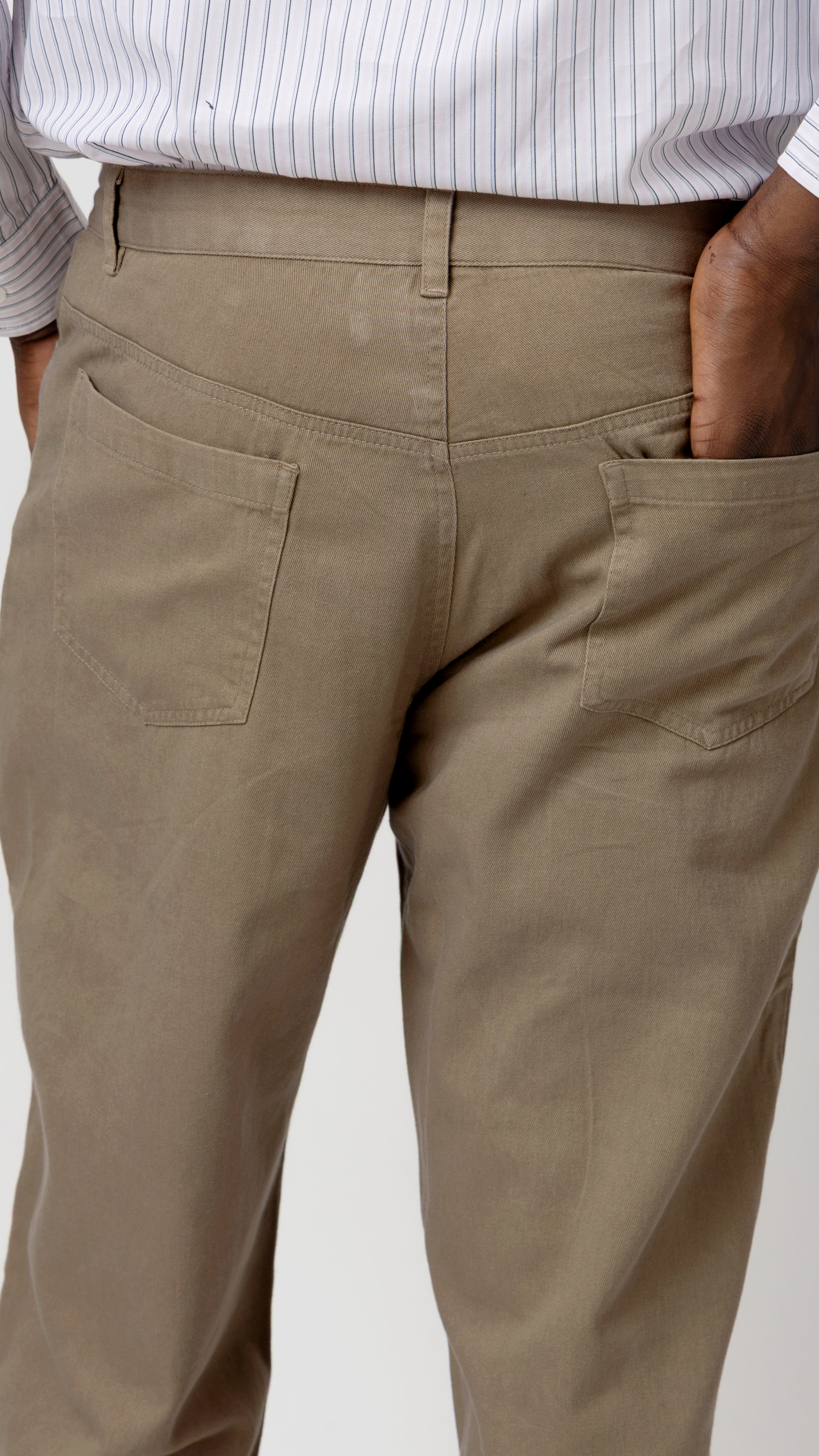 COTTON REGULAR FIT TROUSERS view 7