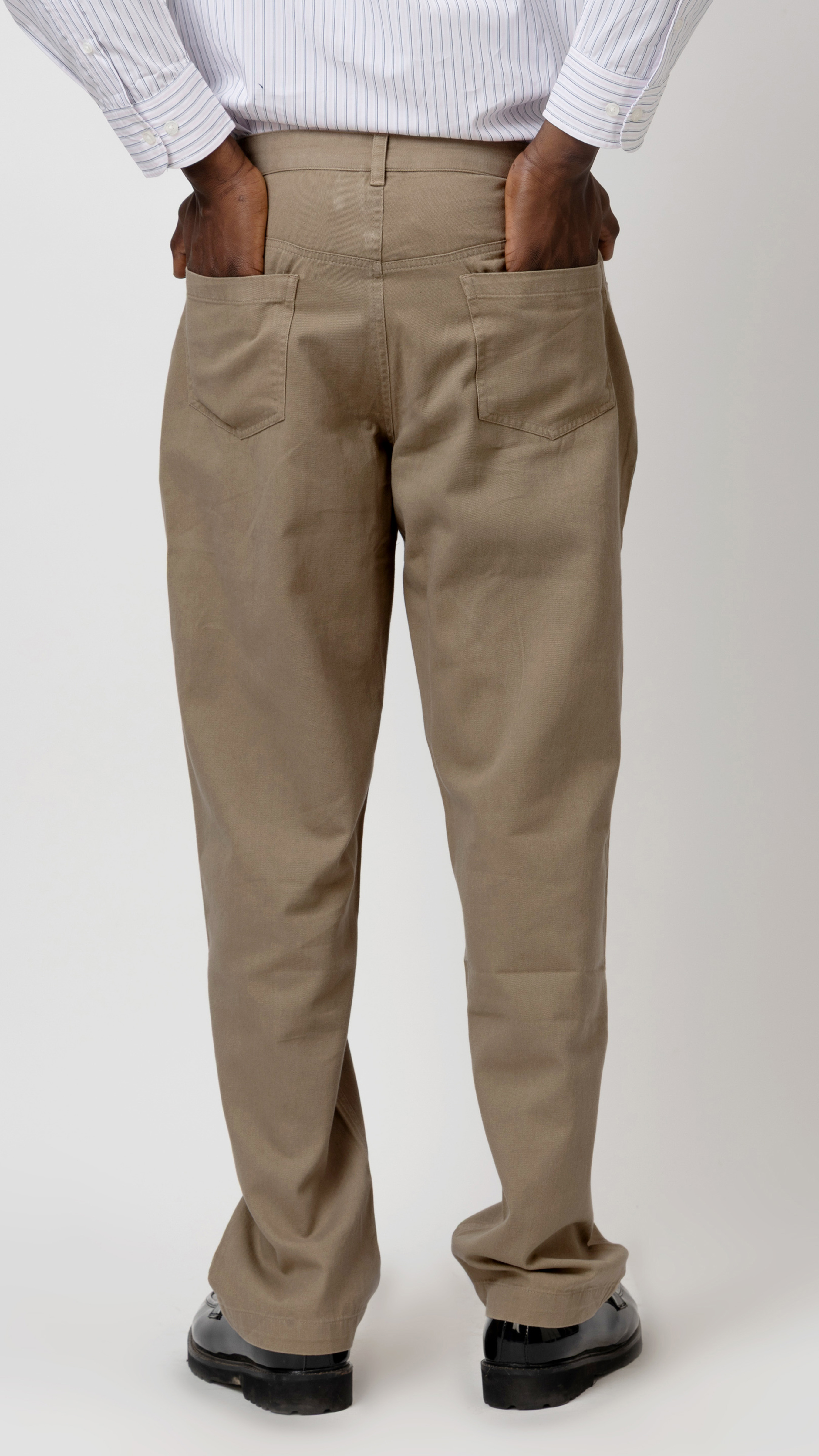 COTTON REGULAR FIT TROUSERS view 6
