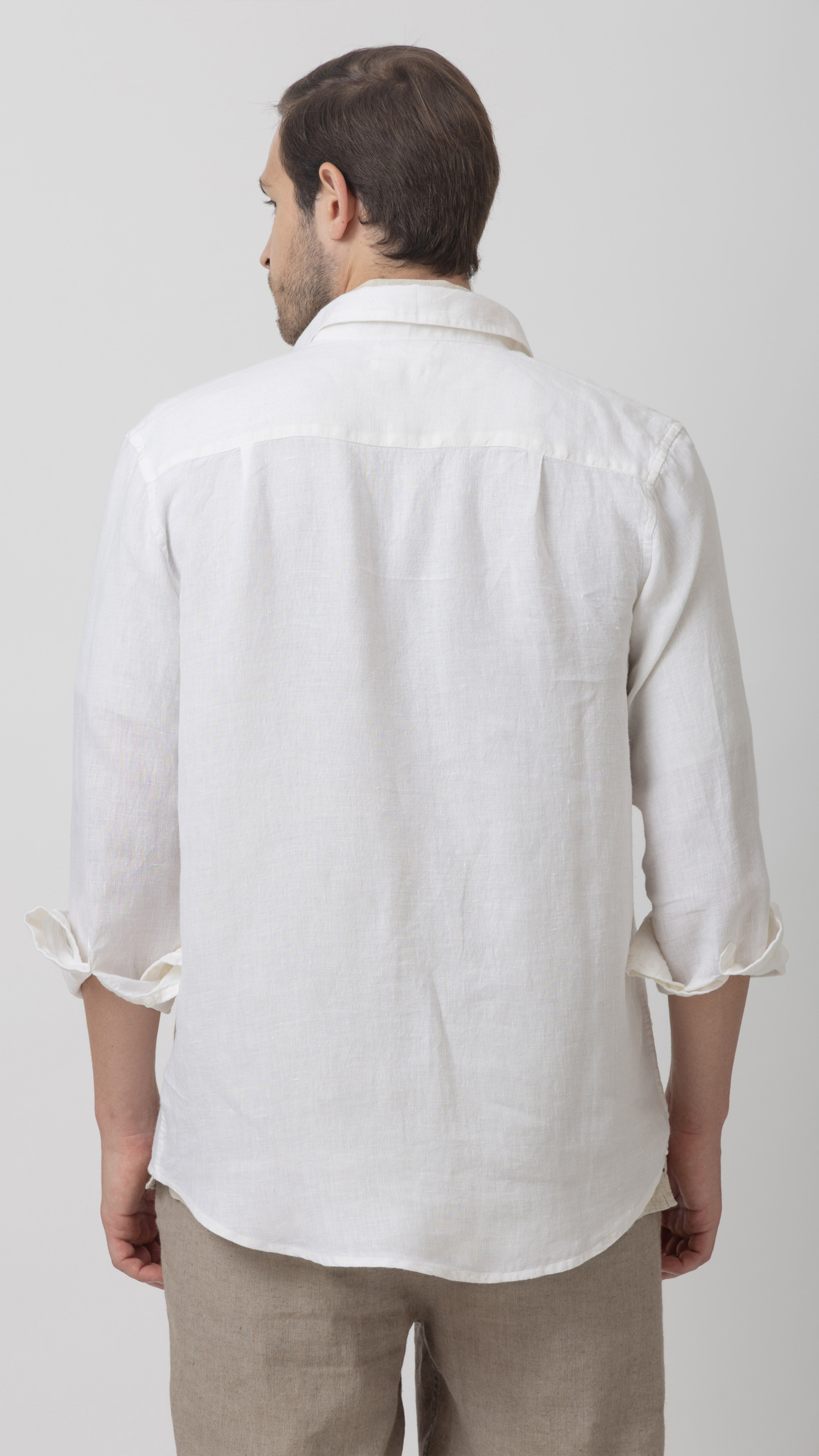 100% Linen Regular Fit Shirt view 7