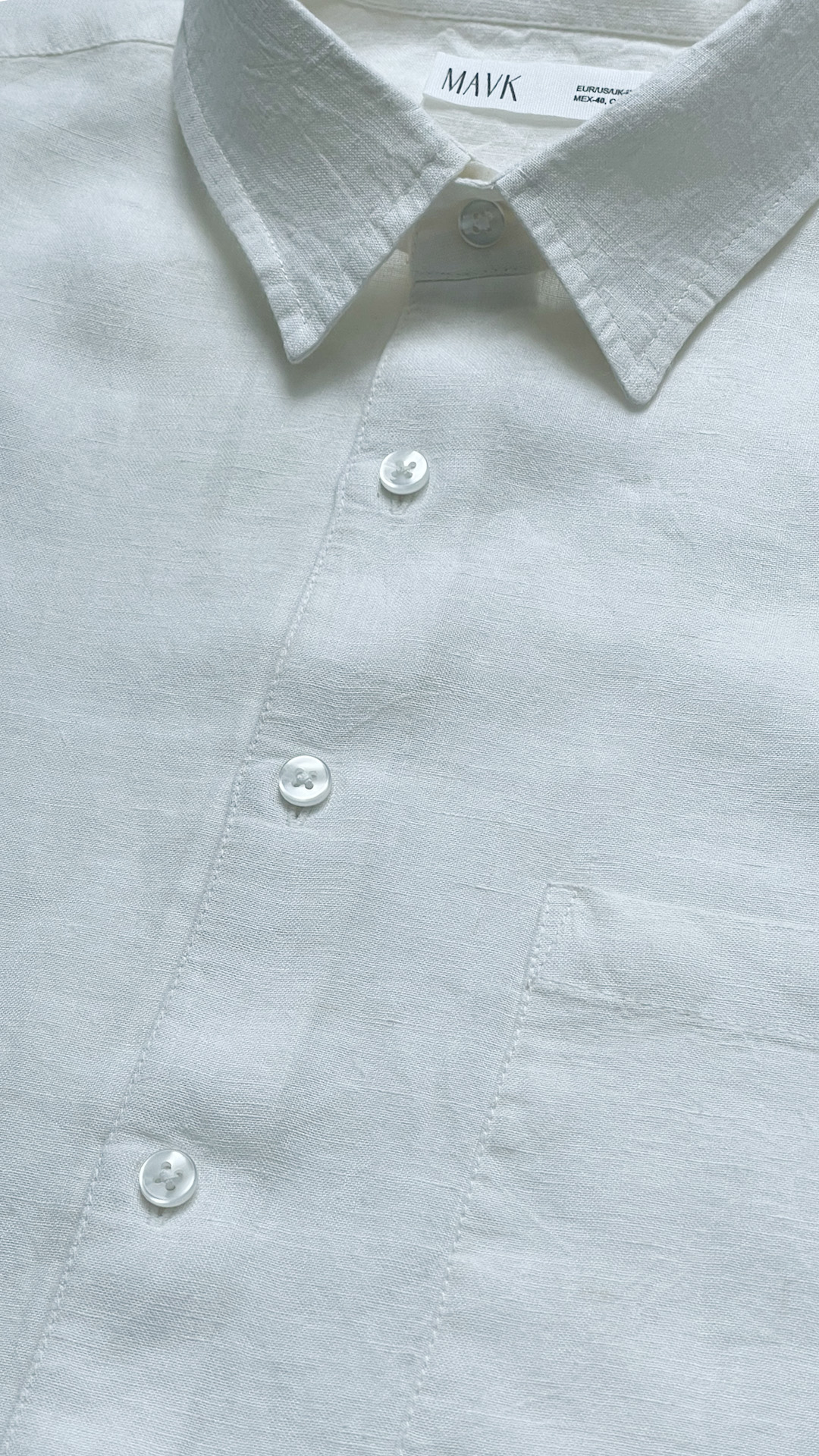 100% Linen Regular Fit Shirt view 6