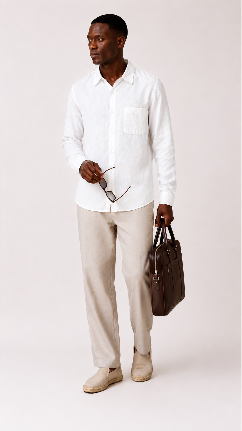 100% Linen Regular Fit Shirt alternate