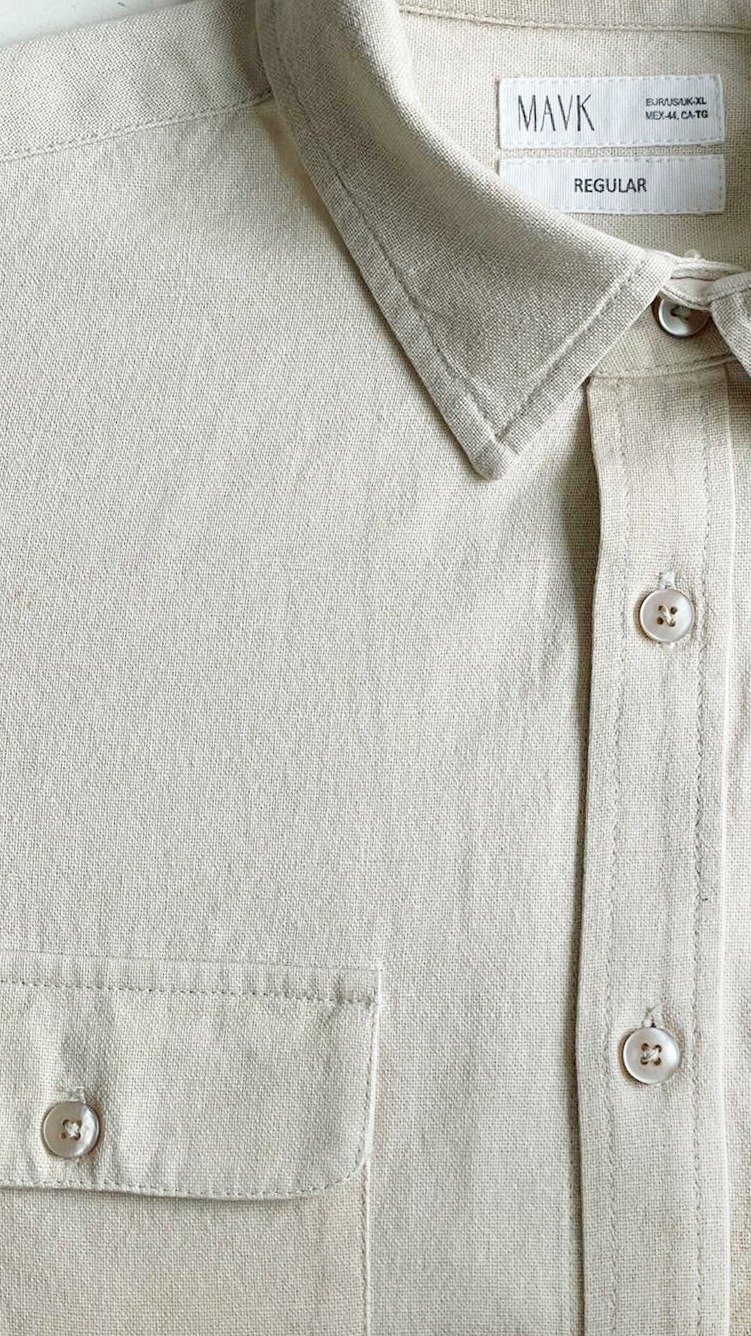 Regular Fit Cotton Shirt With Pockets view 6