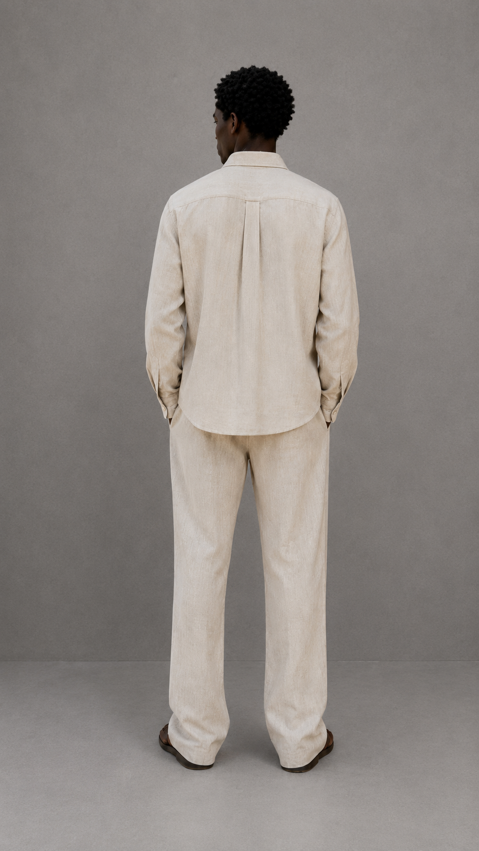 Regular Fit Cotton Shirt With Pockets view 3