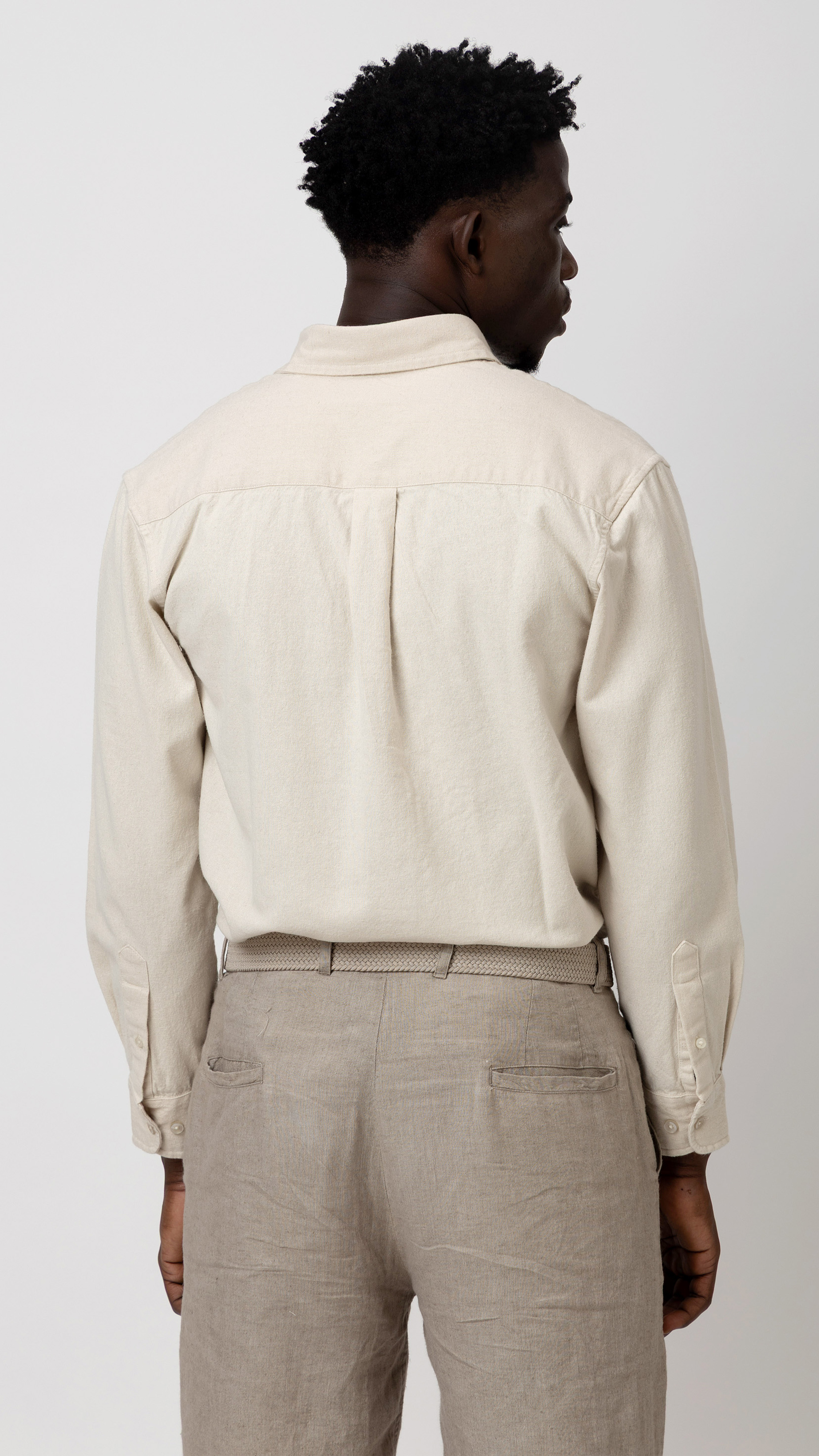 Regular Fit Cotton Shirt With Pockets view 7