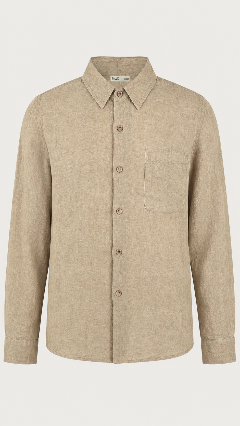 100% Linen Regular Fit Shirt