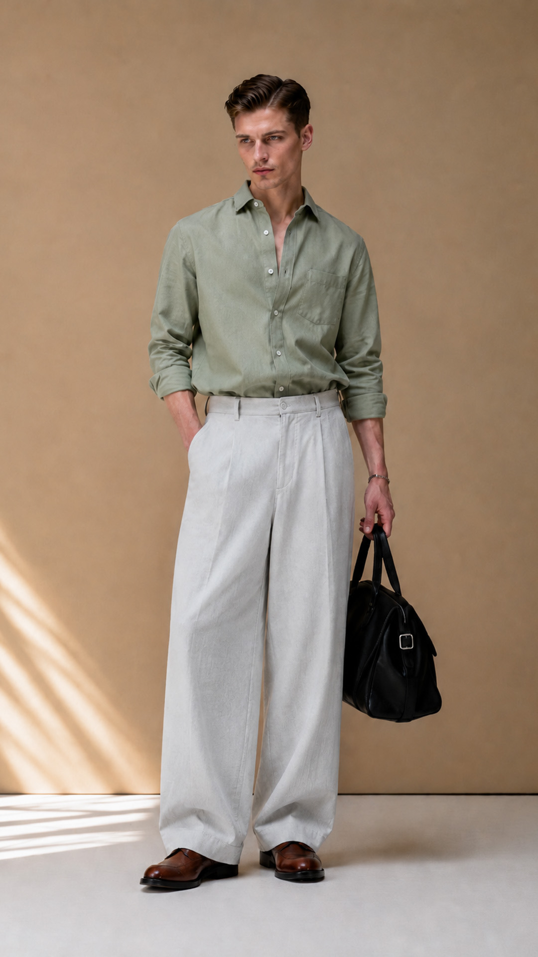 Pleated Trousers alternate