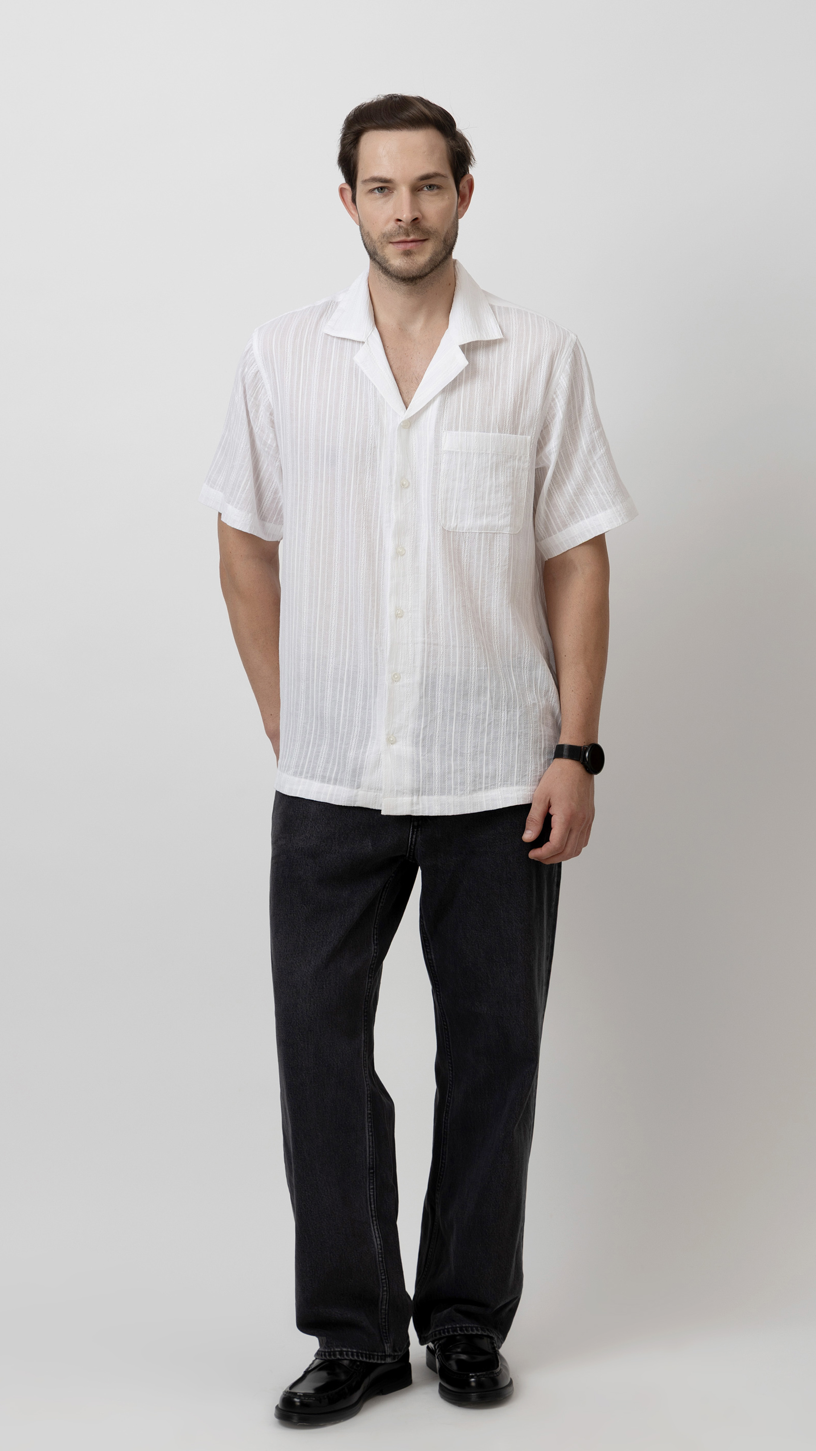 Textured Short Sleeve Shirt view 2