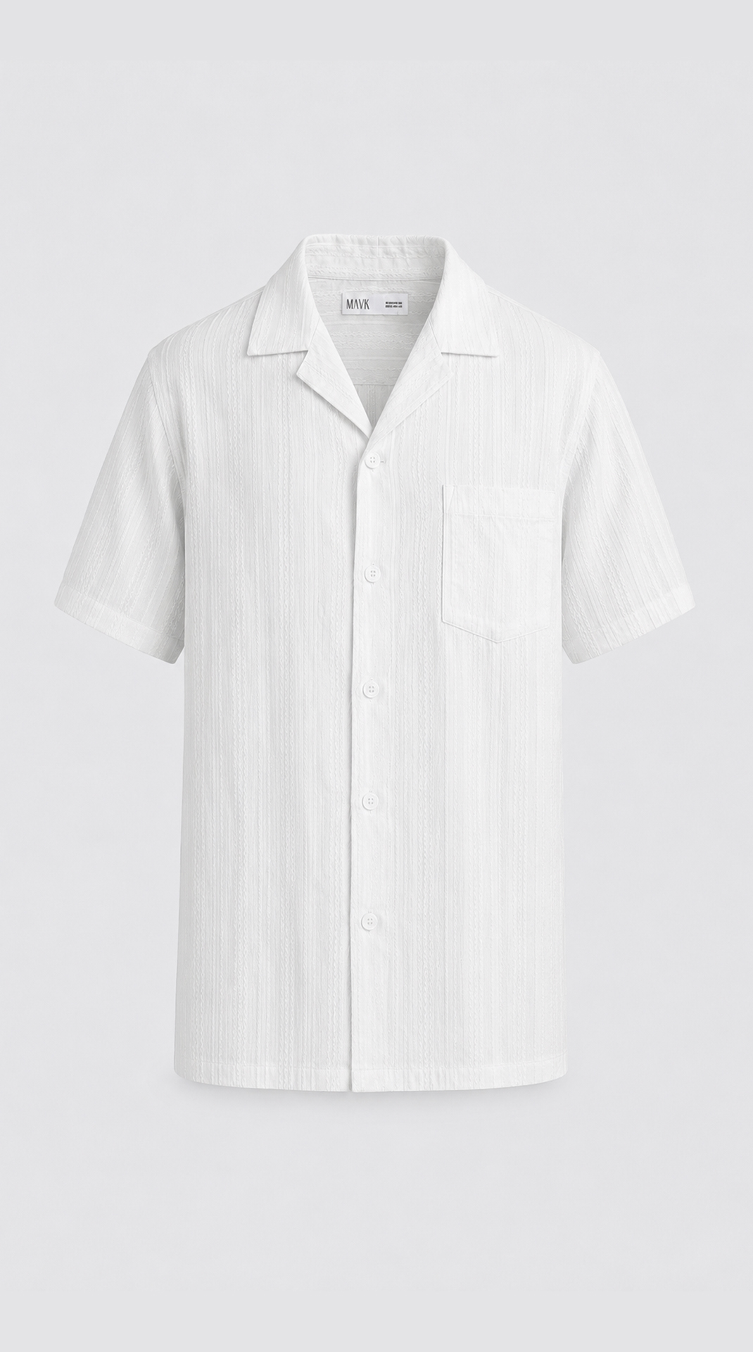 Textured Short Sleeve Shirt