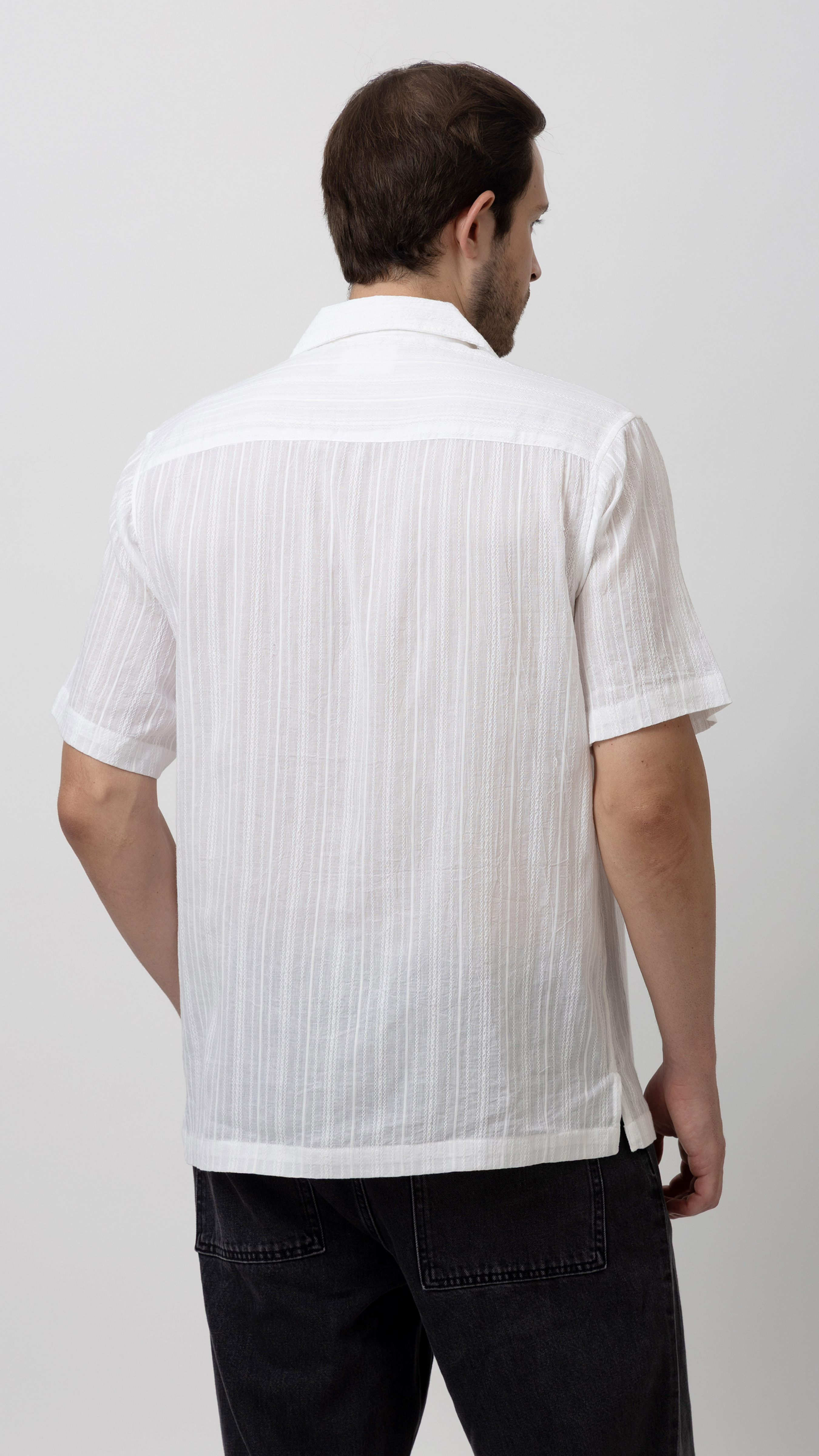 Textured Short Sleeve Shirt view 8