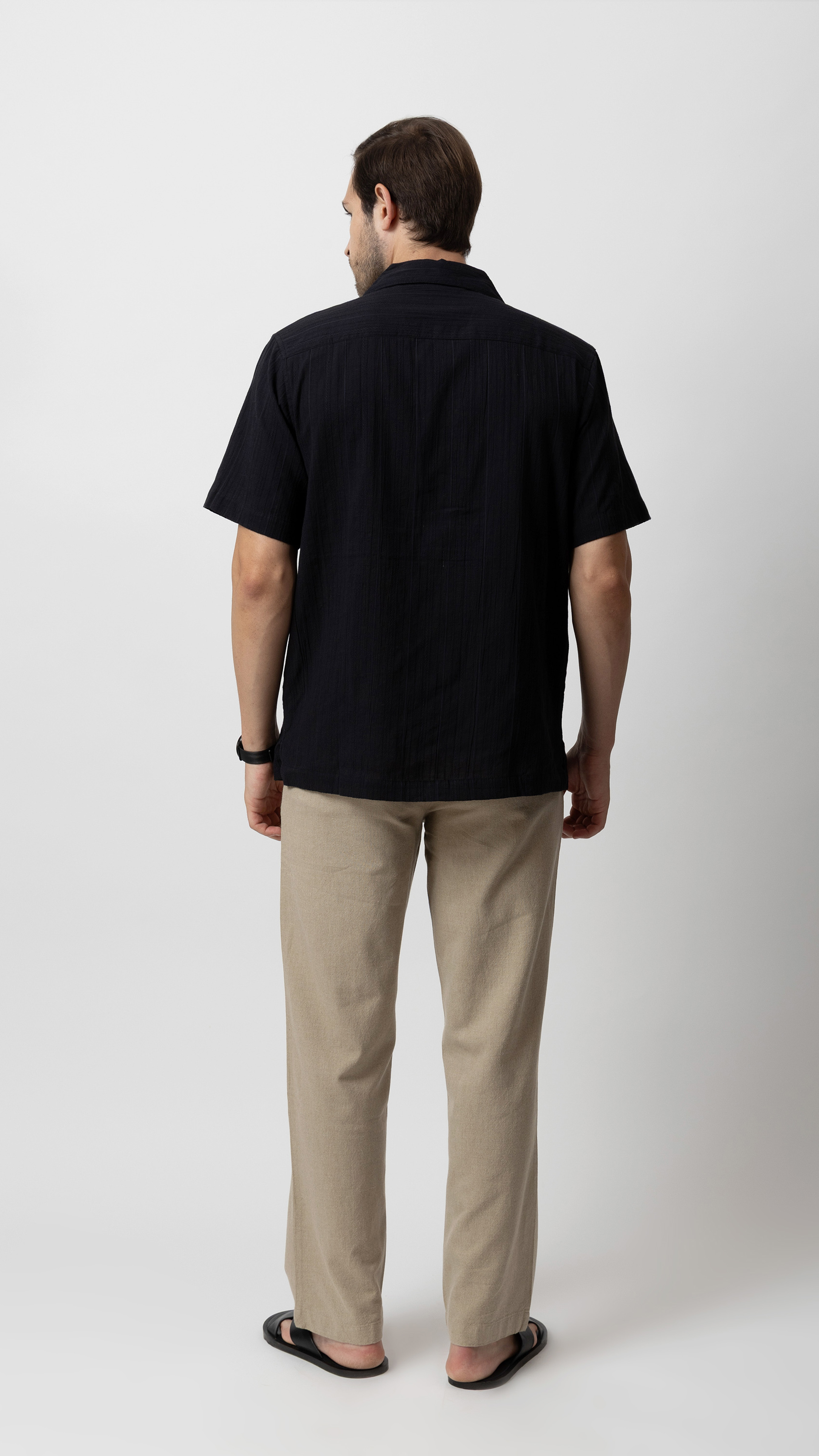 Textured Short Sleeve Shirt view 3