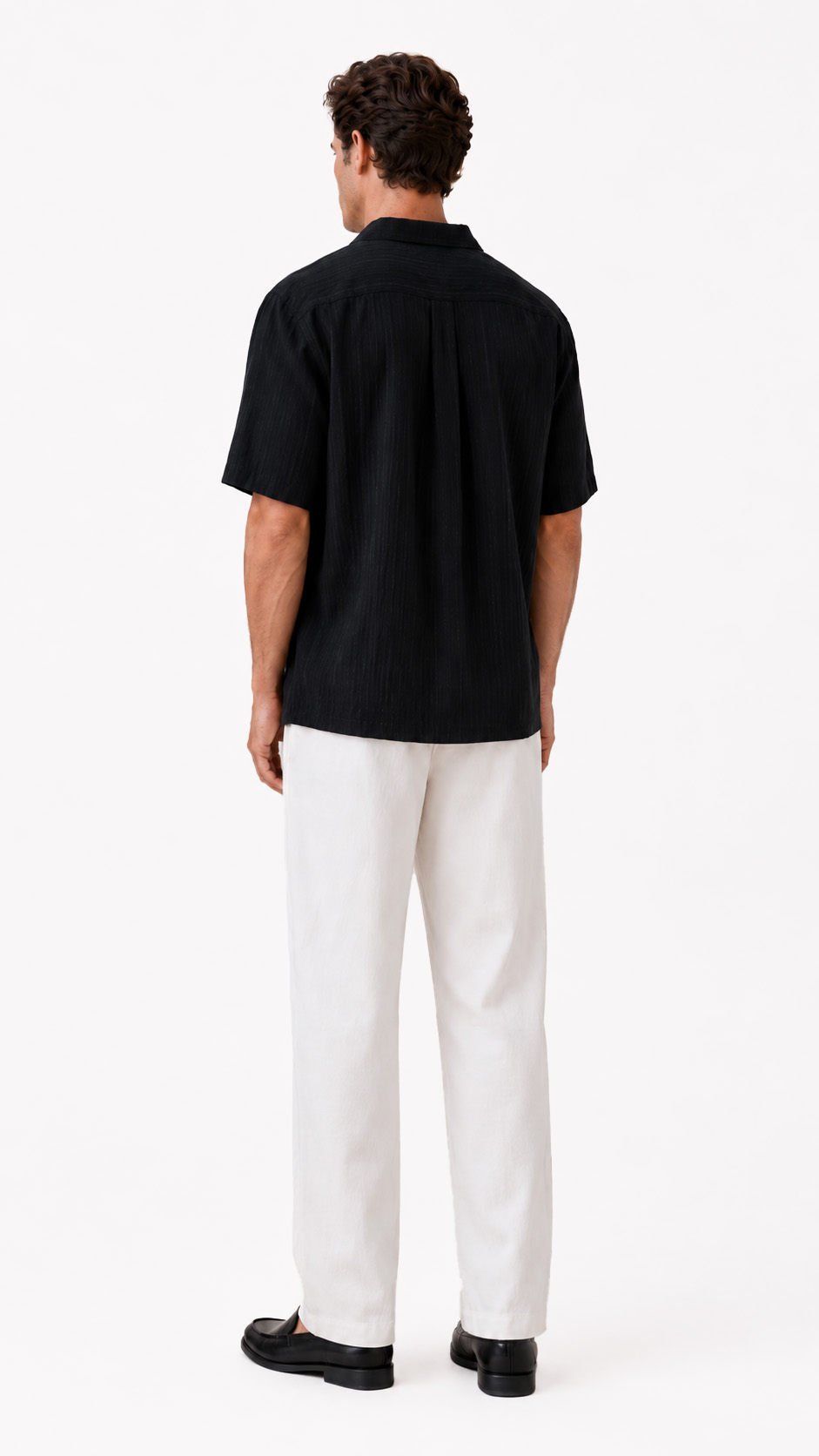 Textured Short Sleeve Shirt view 3