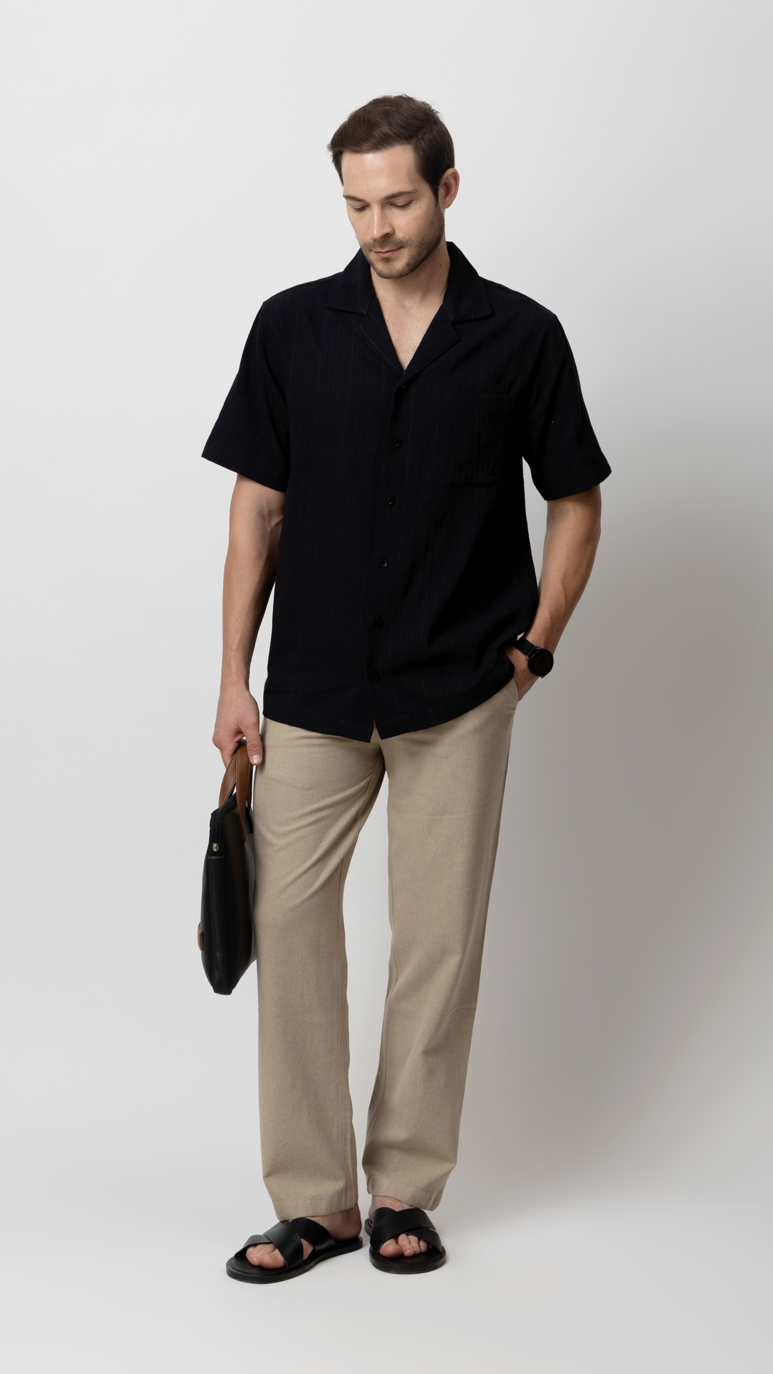 Textured Short Sleeve Shirt view 1