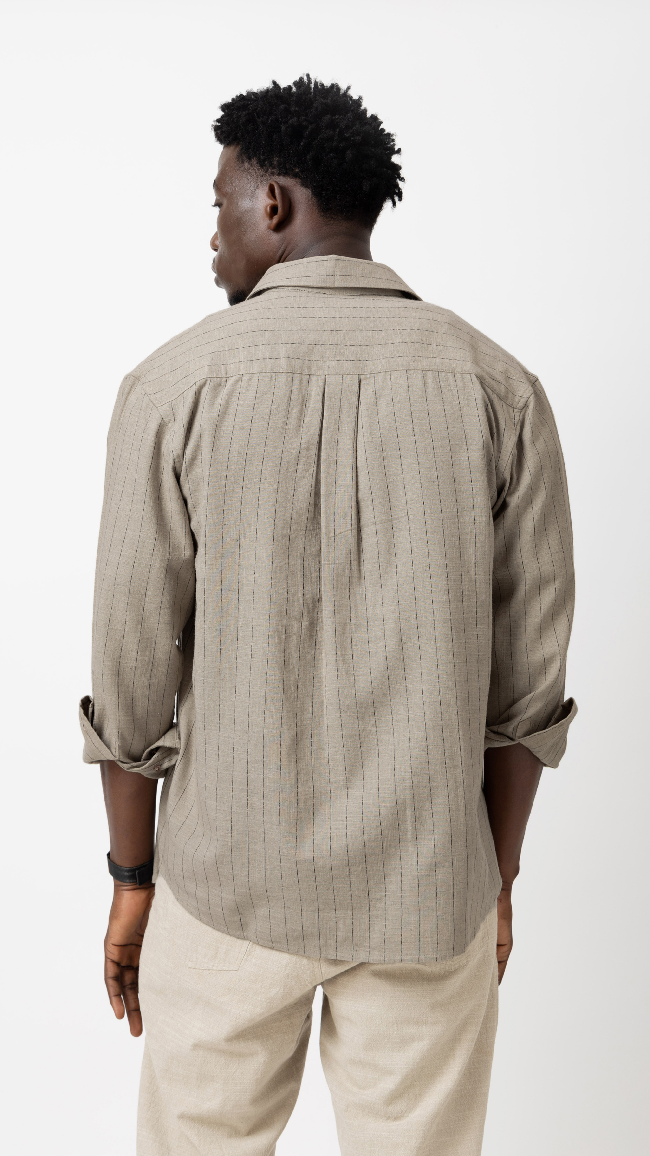 Linen Blend Regular Fit Shirt view 6