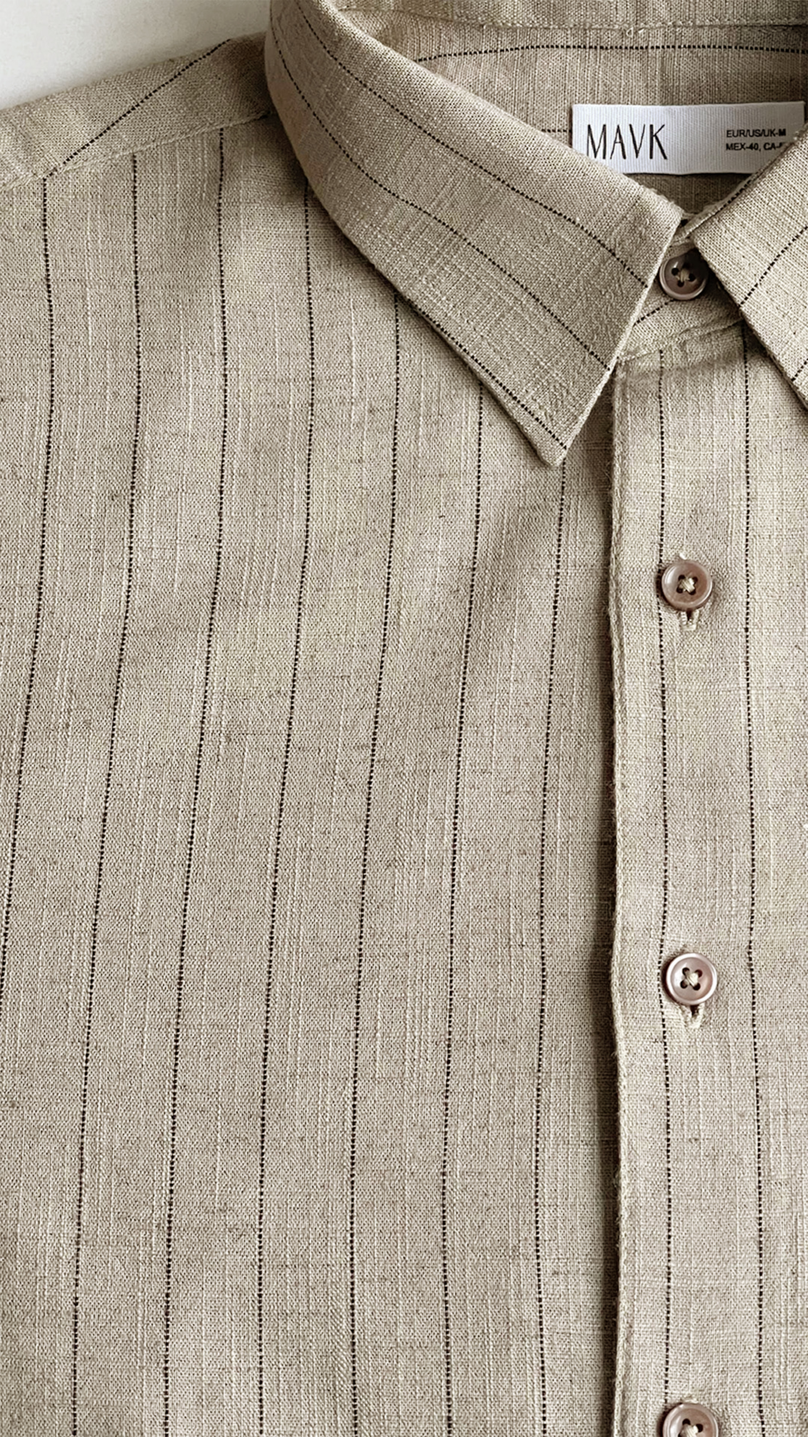 Linen Blend Regular Fit Shirt view 9