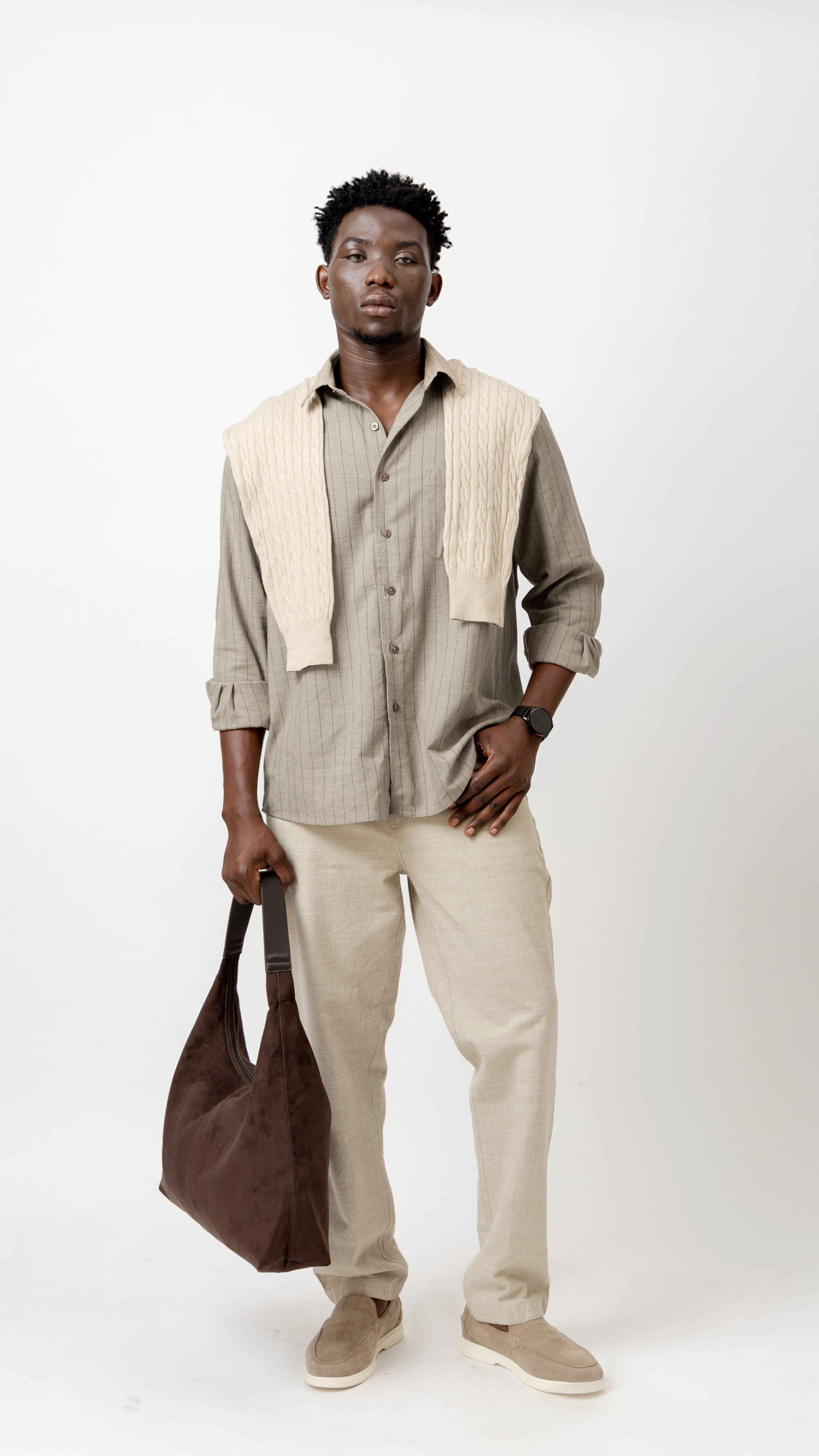 Linen Blend Regular Fit Shirt