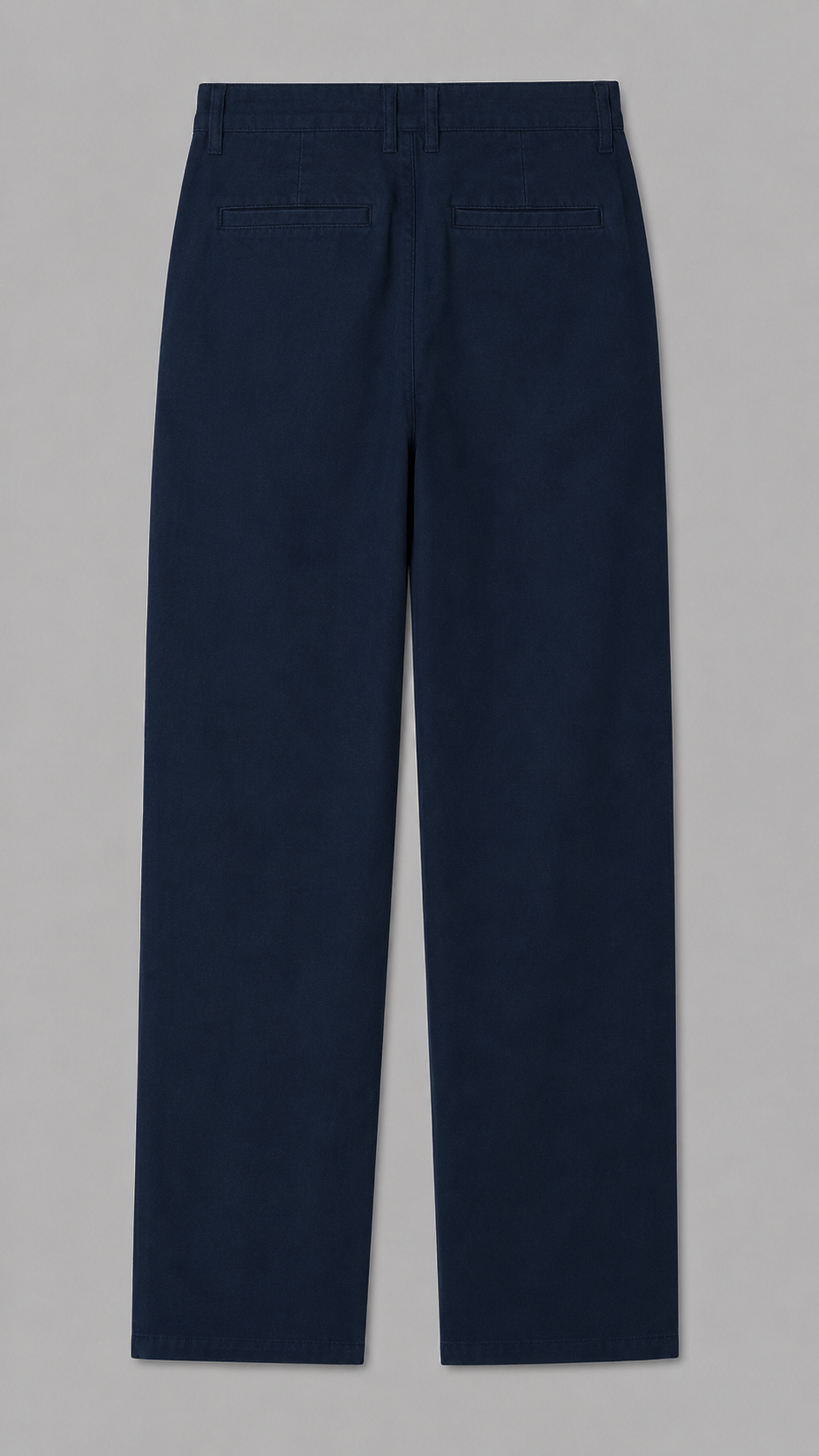 Cotton Relaxed Fit Straight Trousers view 5
