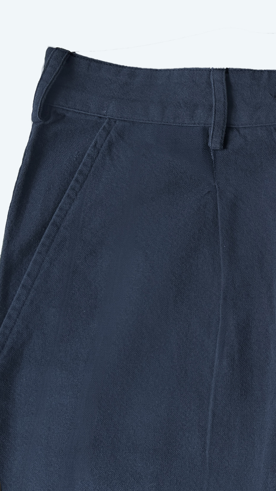 Cotton Relaxed Fit Straight Trousers view 6
