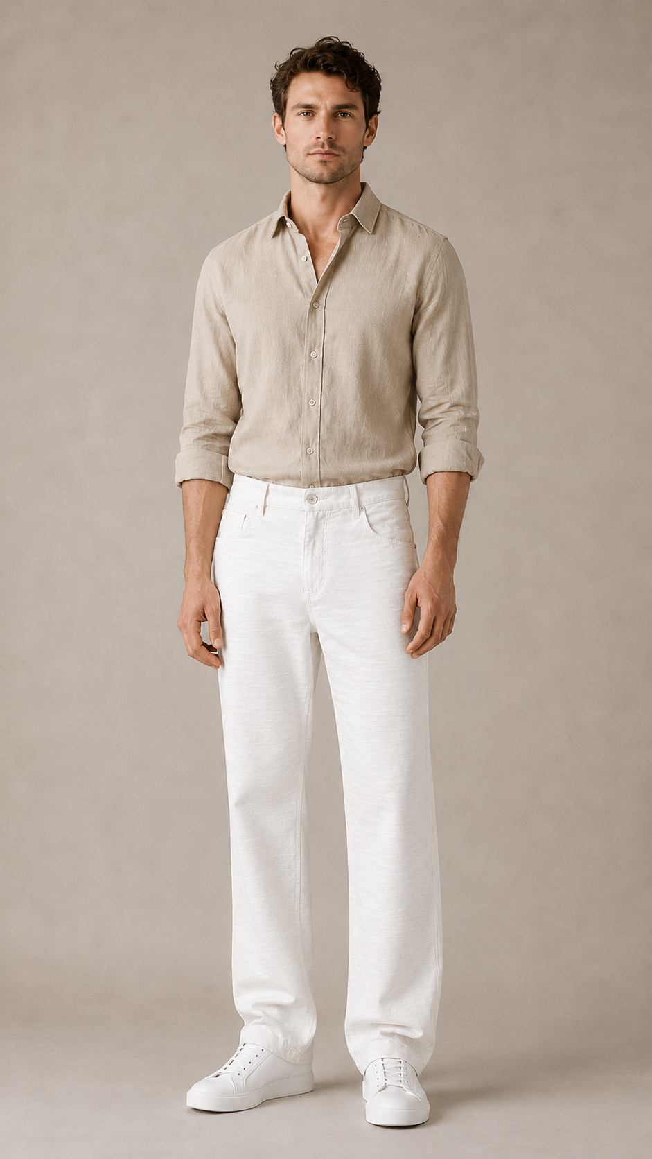 Cotton Regular Fit Trousers alternate